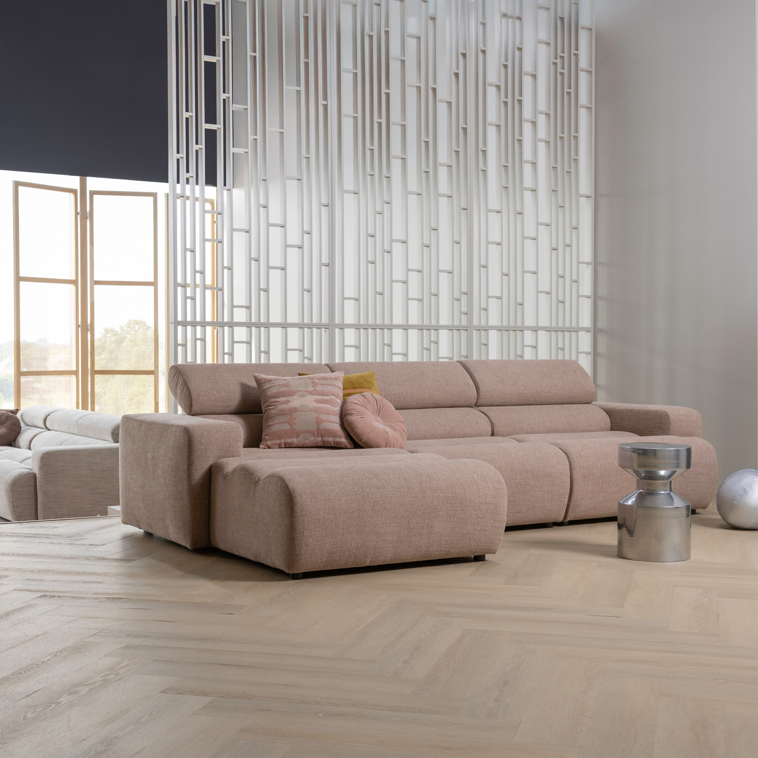 FERRY Chrome Side Table