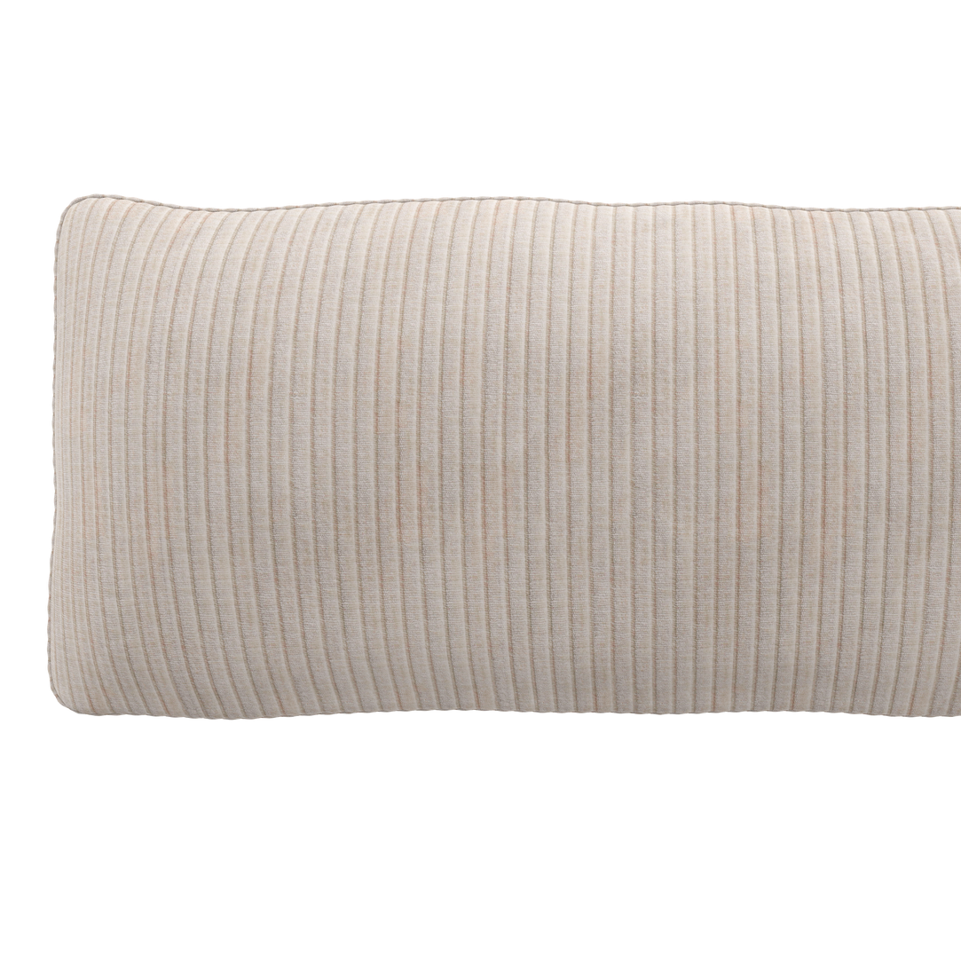 MOJO Ecru Corduroy Pillow