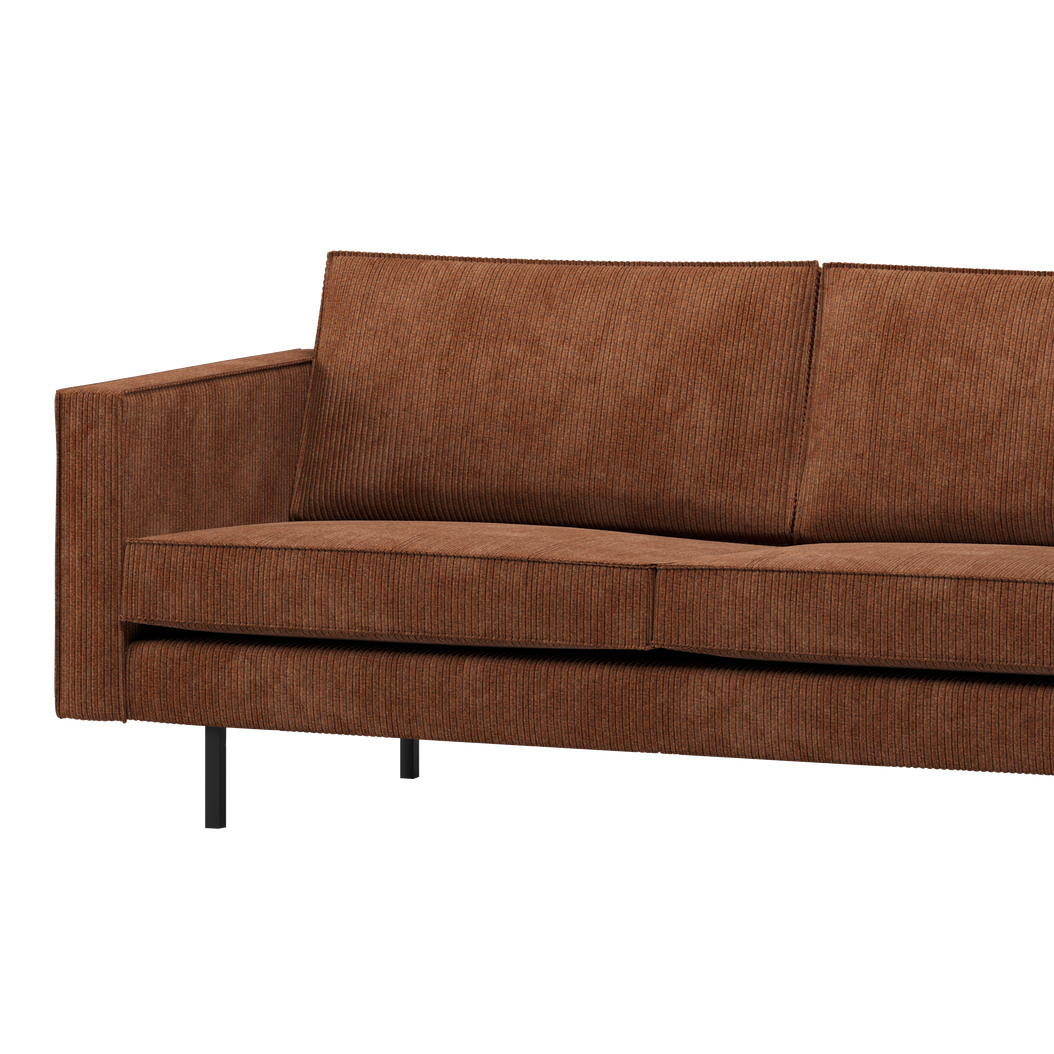 2.5-Seater Sofa RODEO Rusty Brown Corduroy