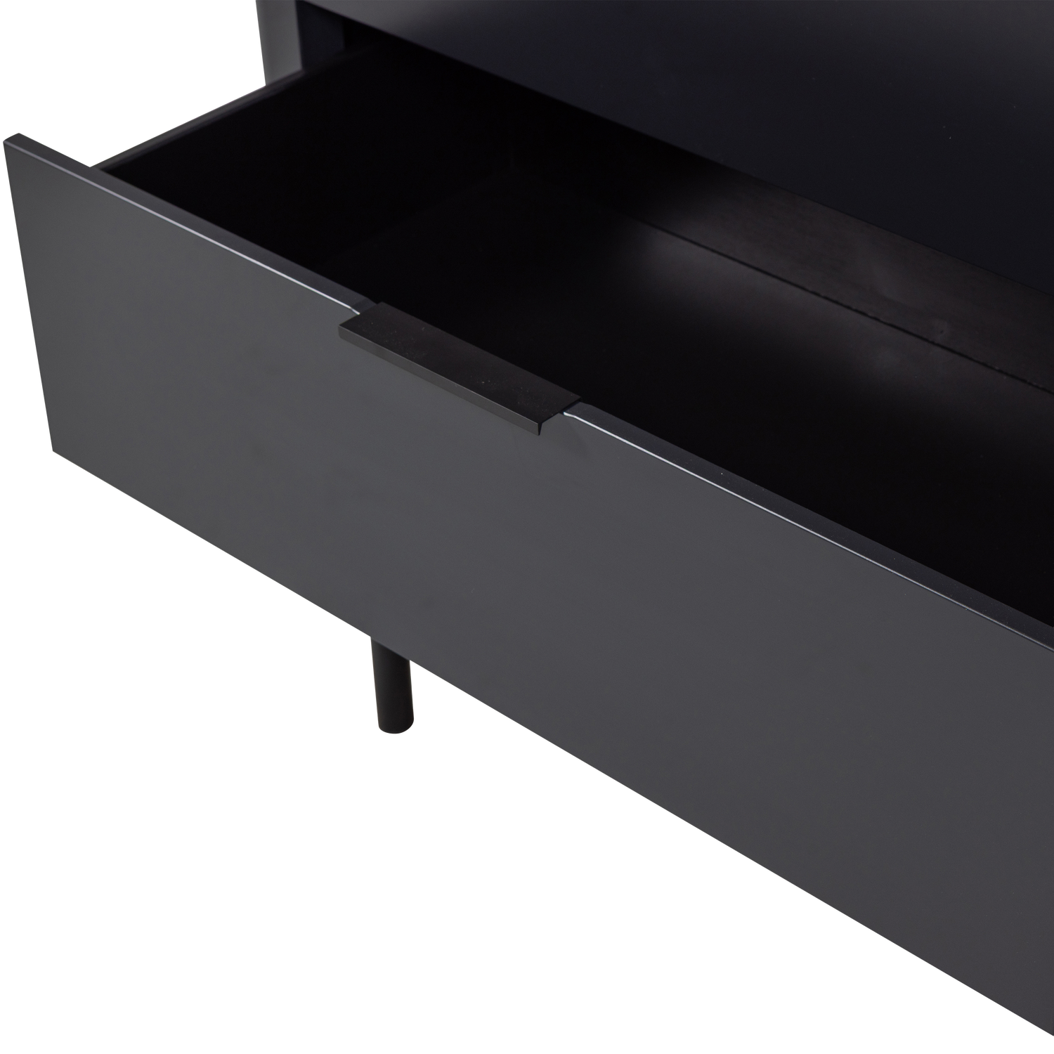 GUNNAR Black Drawer Chest