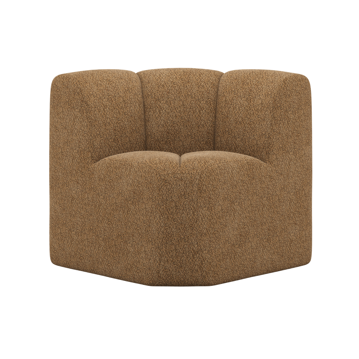 MOJO BENCH Modular Sofa - Honey Lamb Corner Element