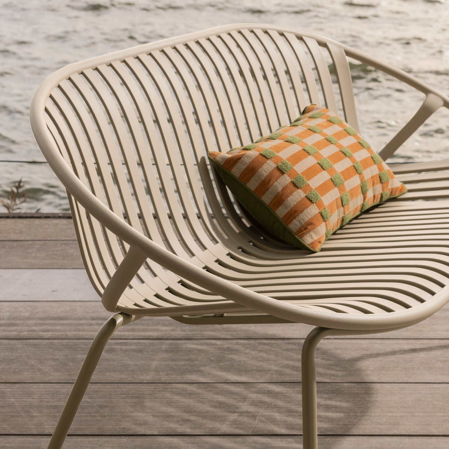 Zahradní pohovka 2-místná BRUCE béžová