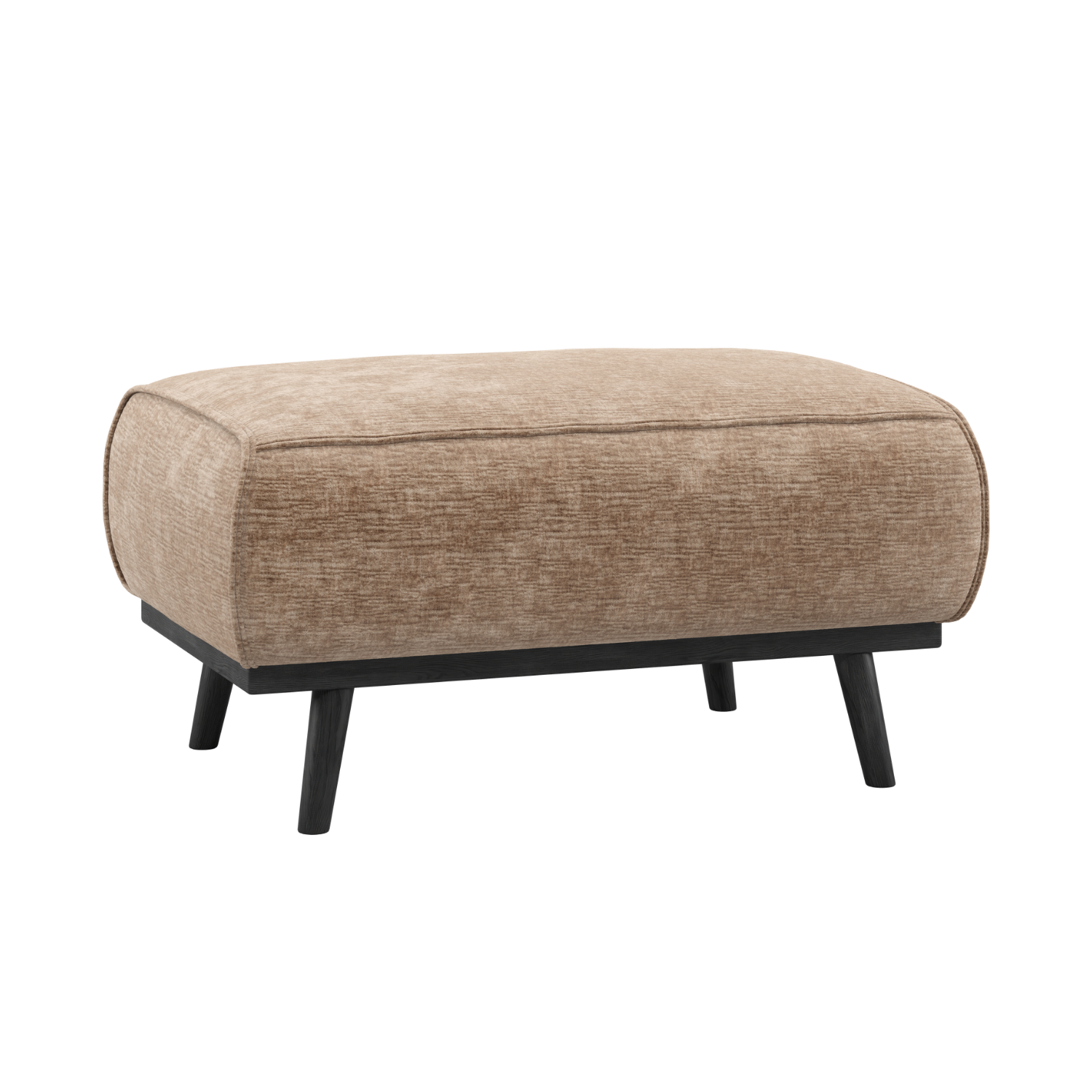 Podnožka STATEMENT tmavě béžová s žinylky