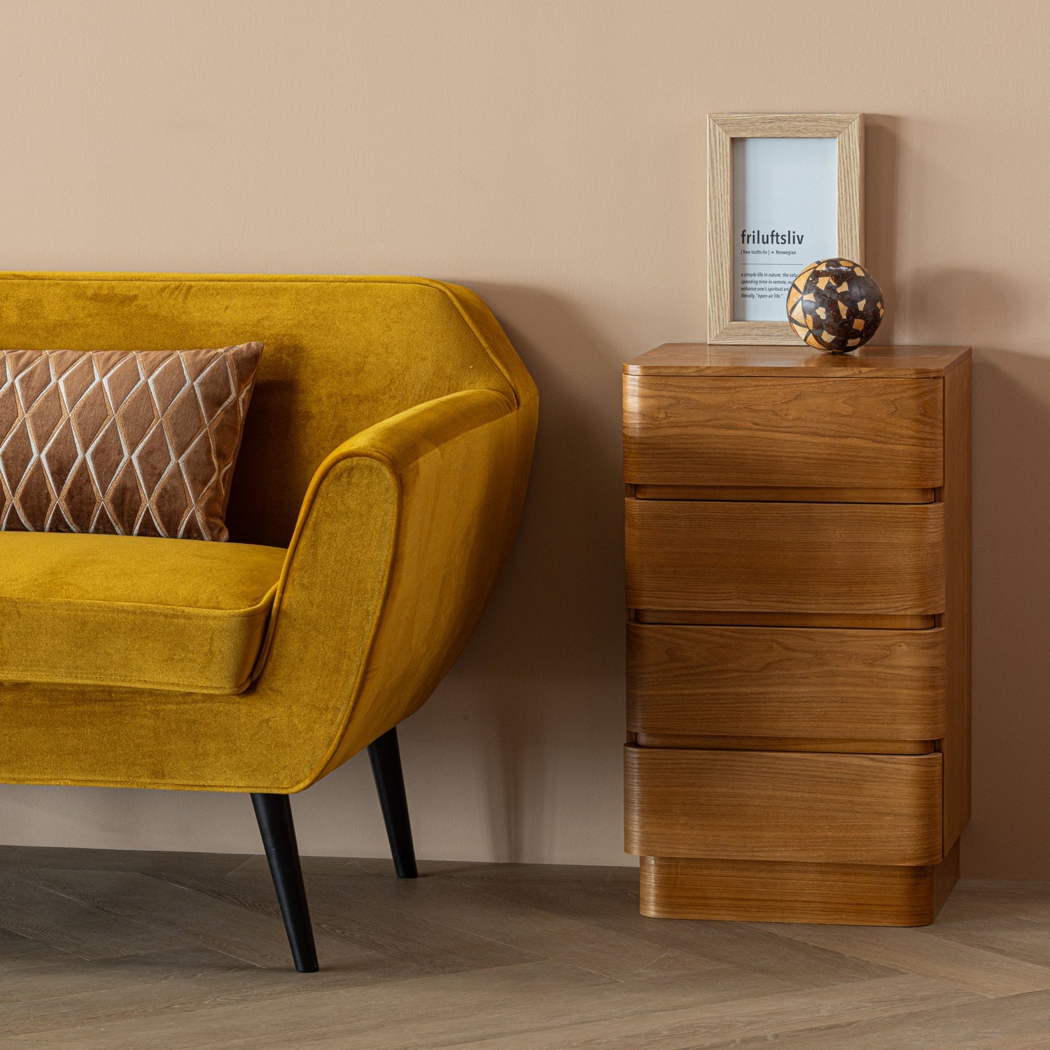 FEJO Chest of Drawers Brown