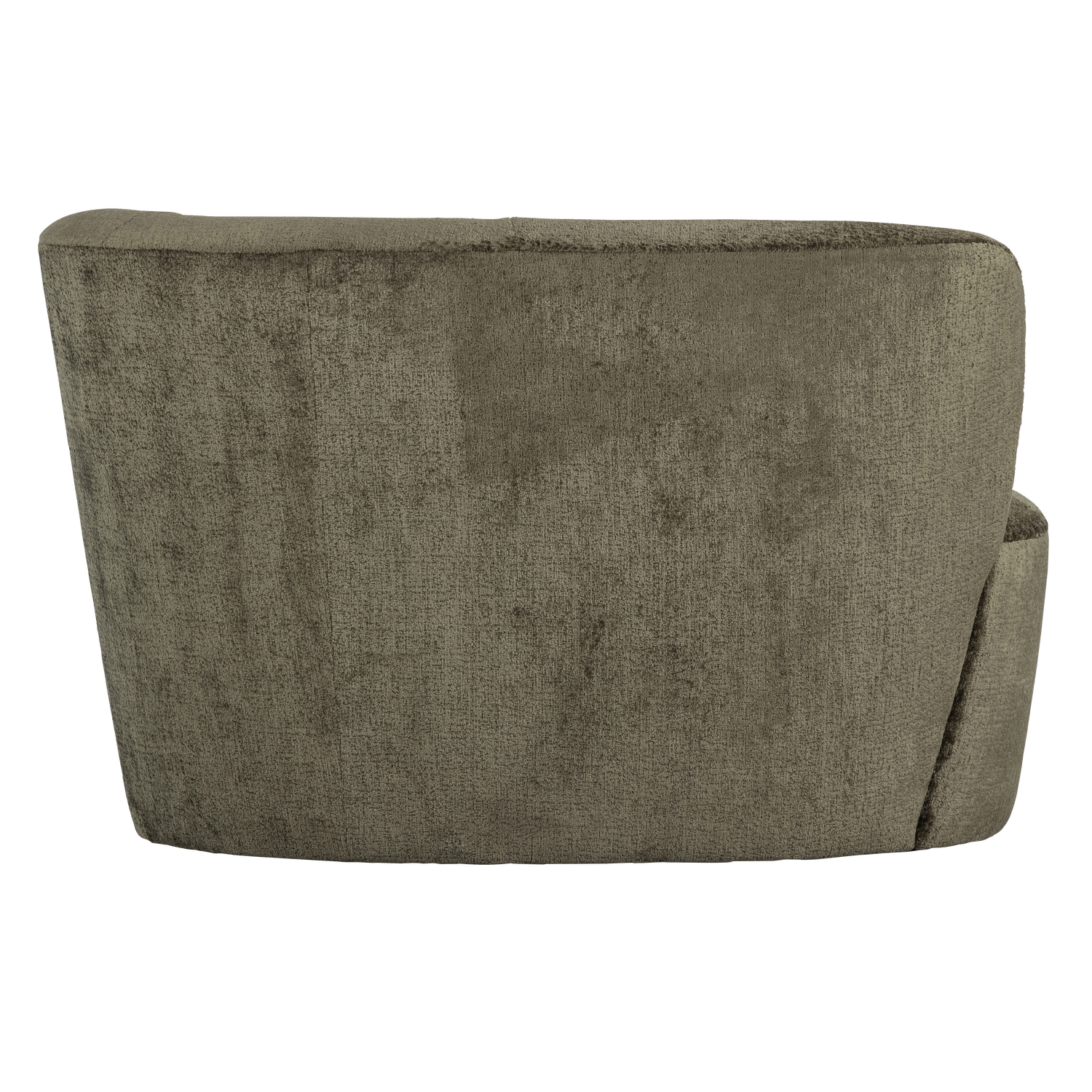 Sofa sametová pravostranná STONE zelená