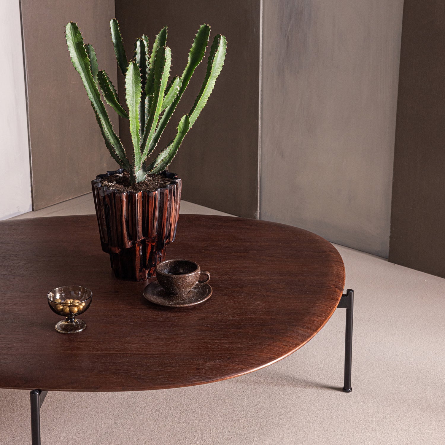 KOTA Brown Veneer Coffee Table
