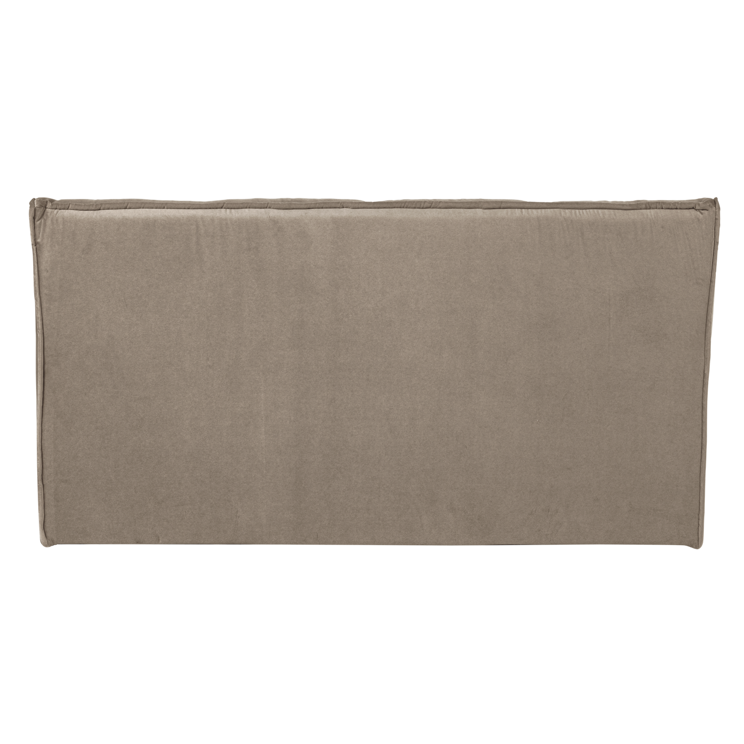 Cluster Bench Modular Velvet Sofa - 3-Seater Beige