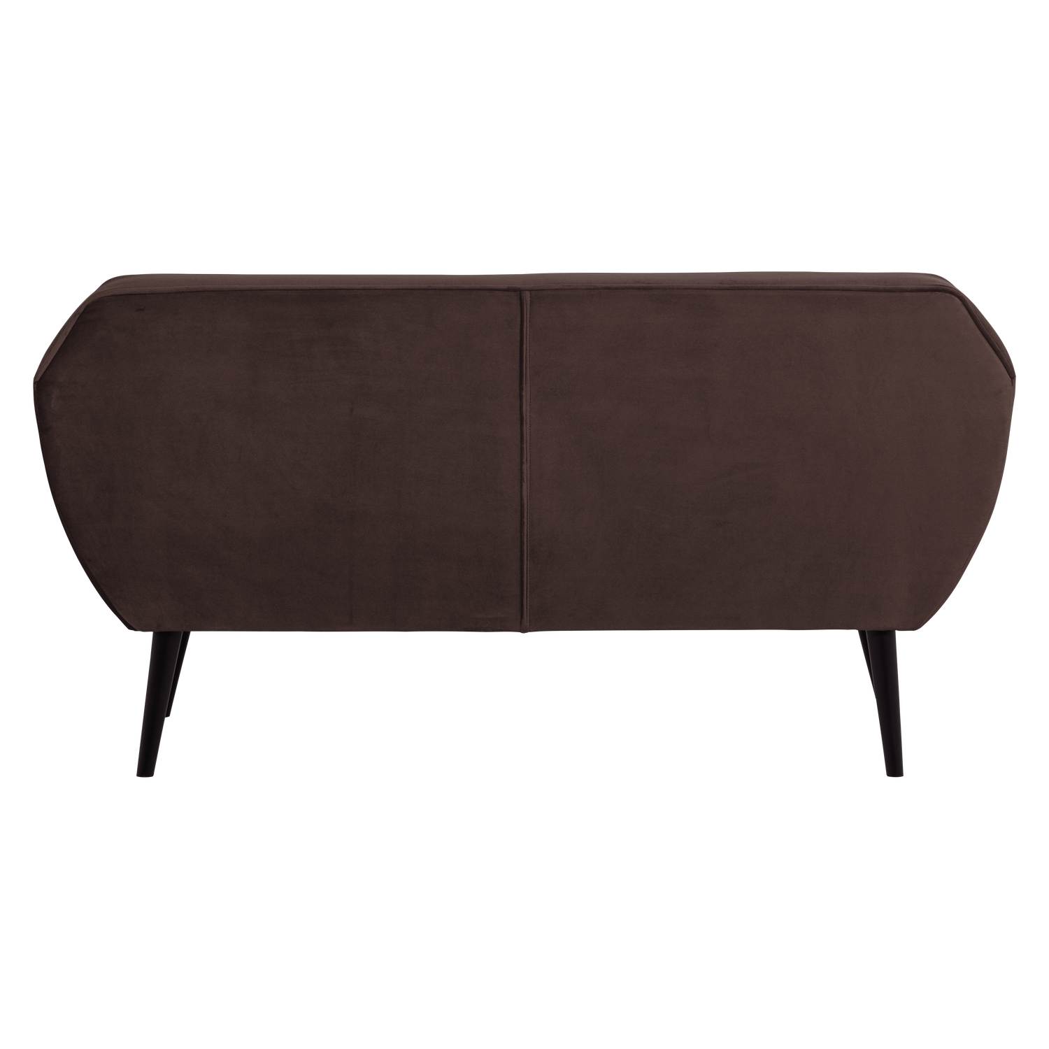 Sofa sametová 2-osobová ROCCO hnědá