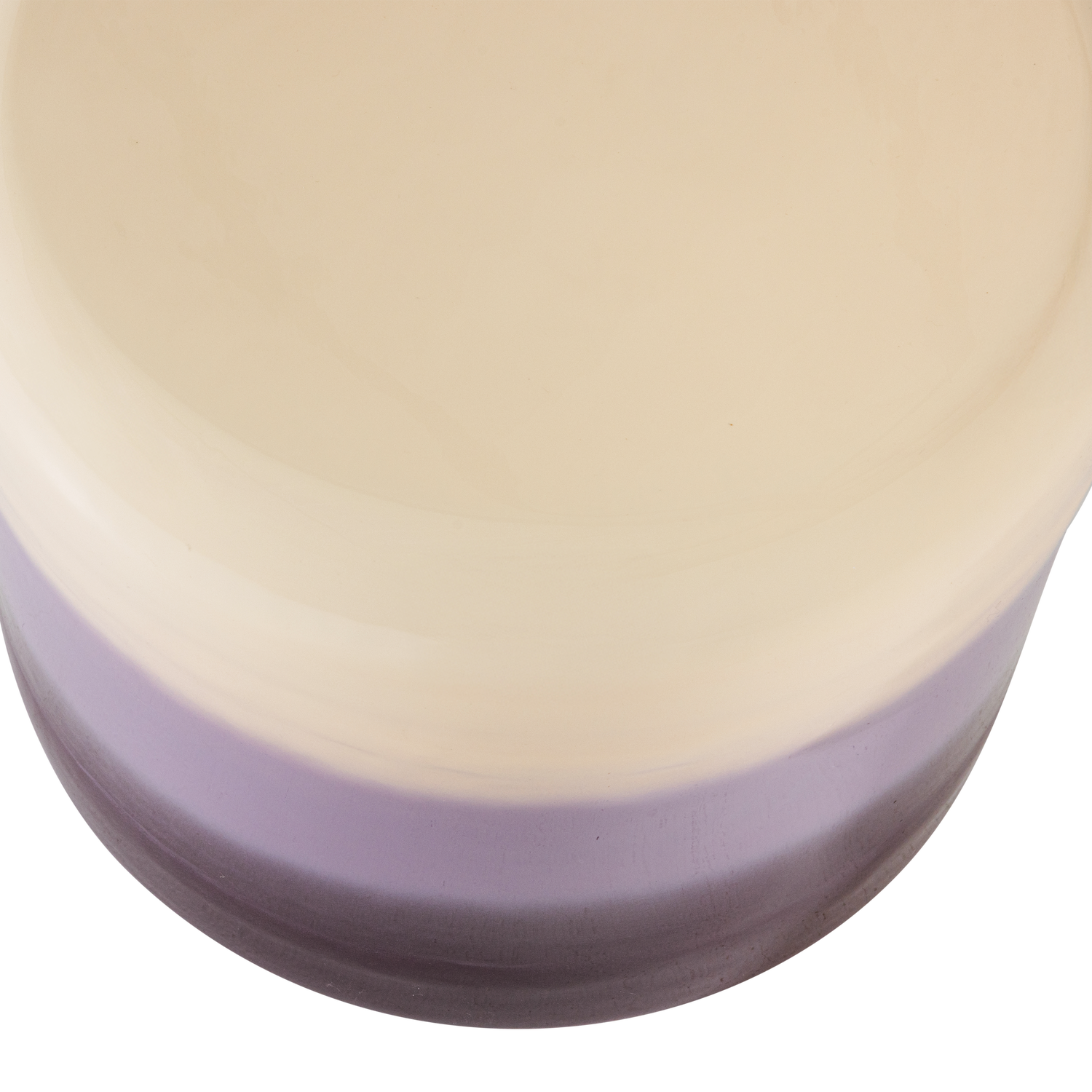 Purple VORO Side Table with Cream