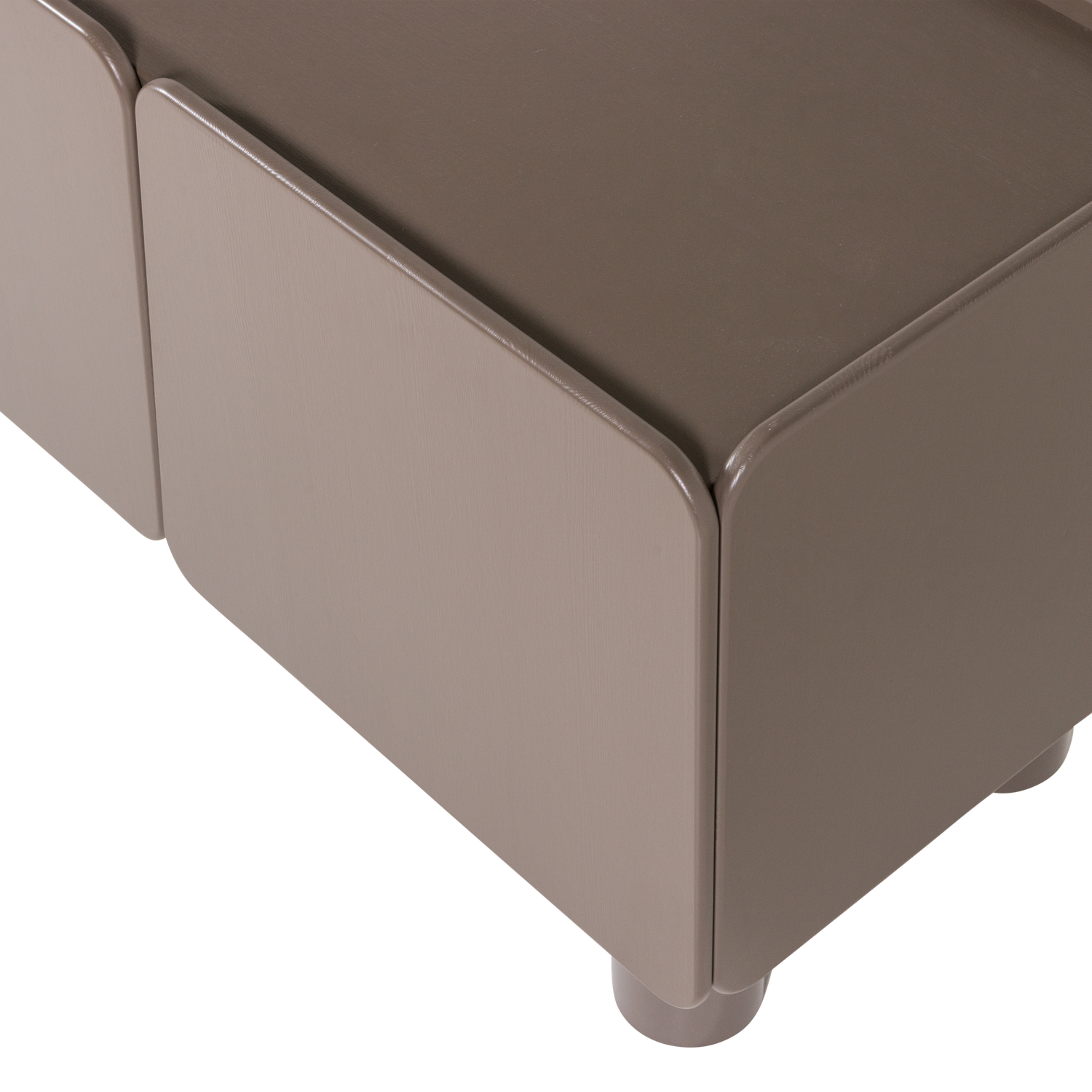 ROOT TV Cabinet in Truffle Brown