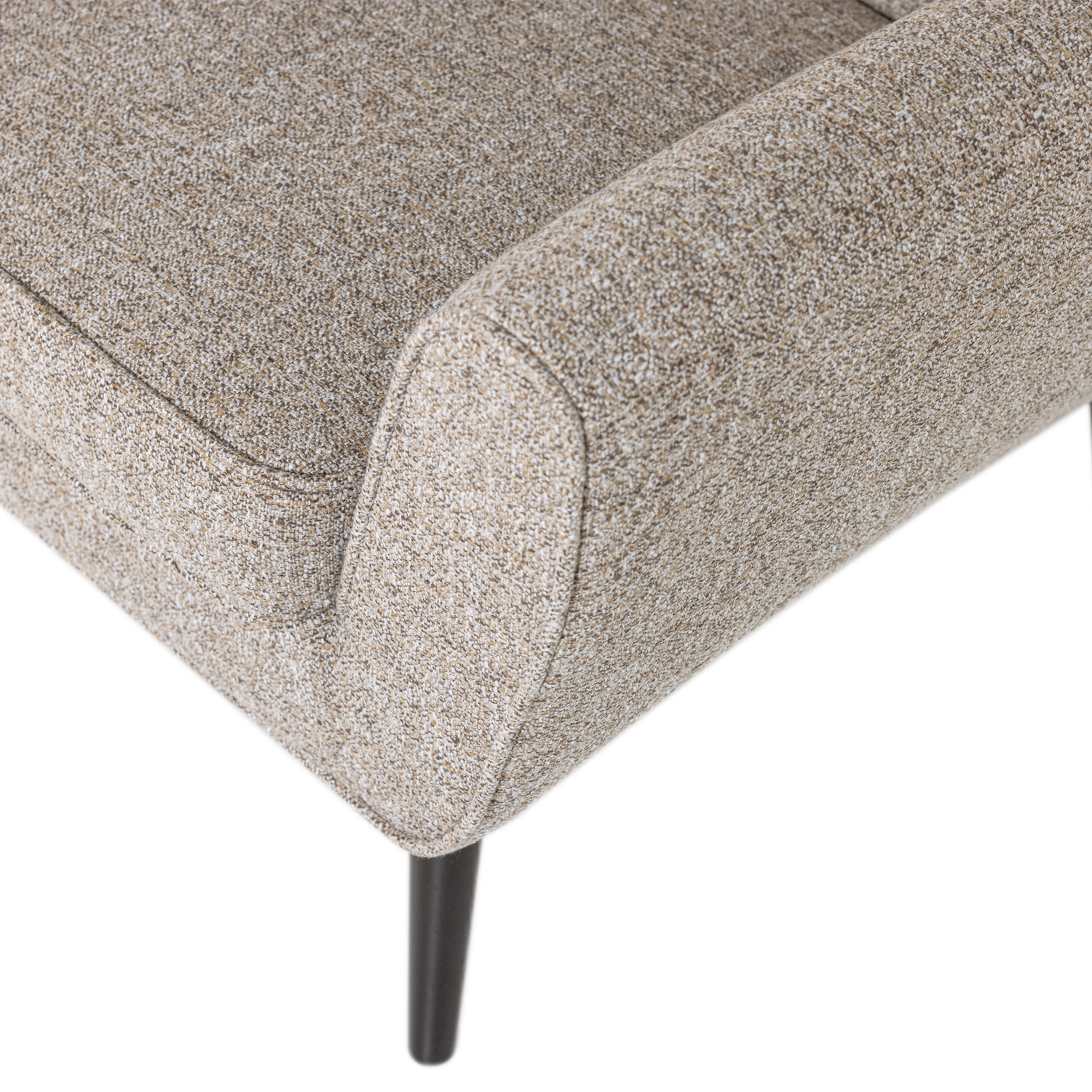 2-Seater Sofa ROCCO Gray-Beige Mélange