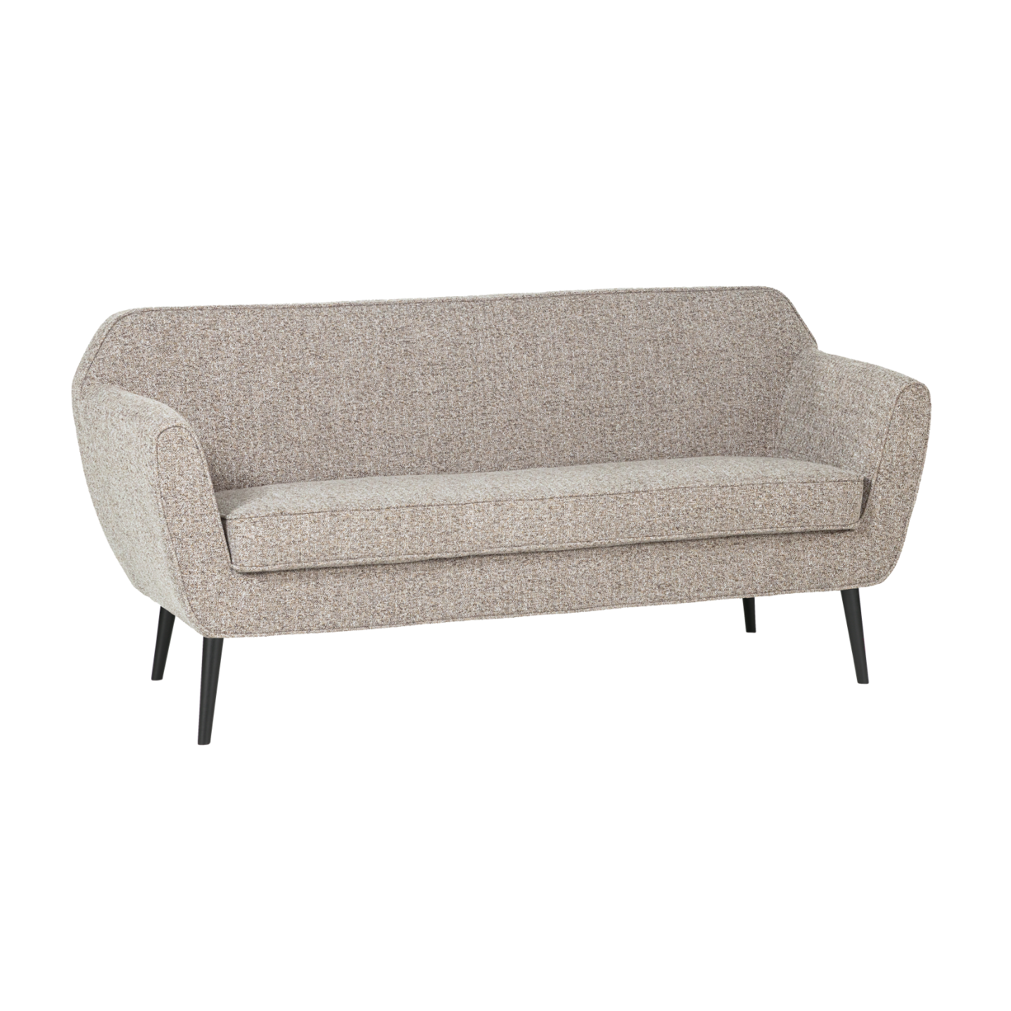2-Seater Sofa ROCCO Gray-Beige Mélange