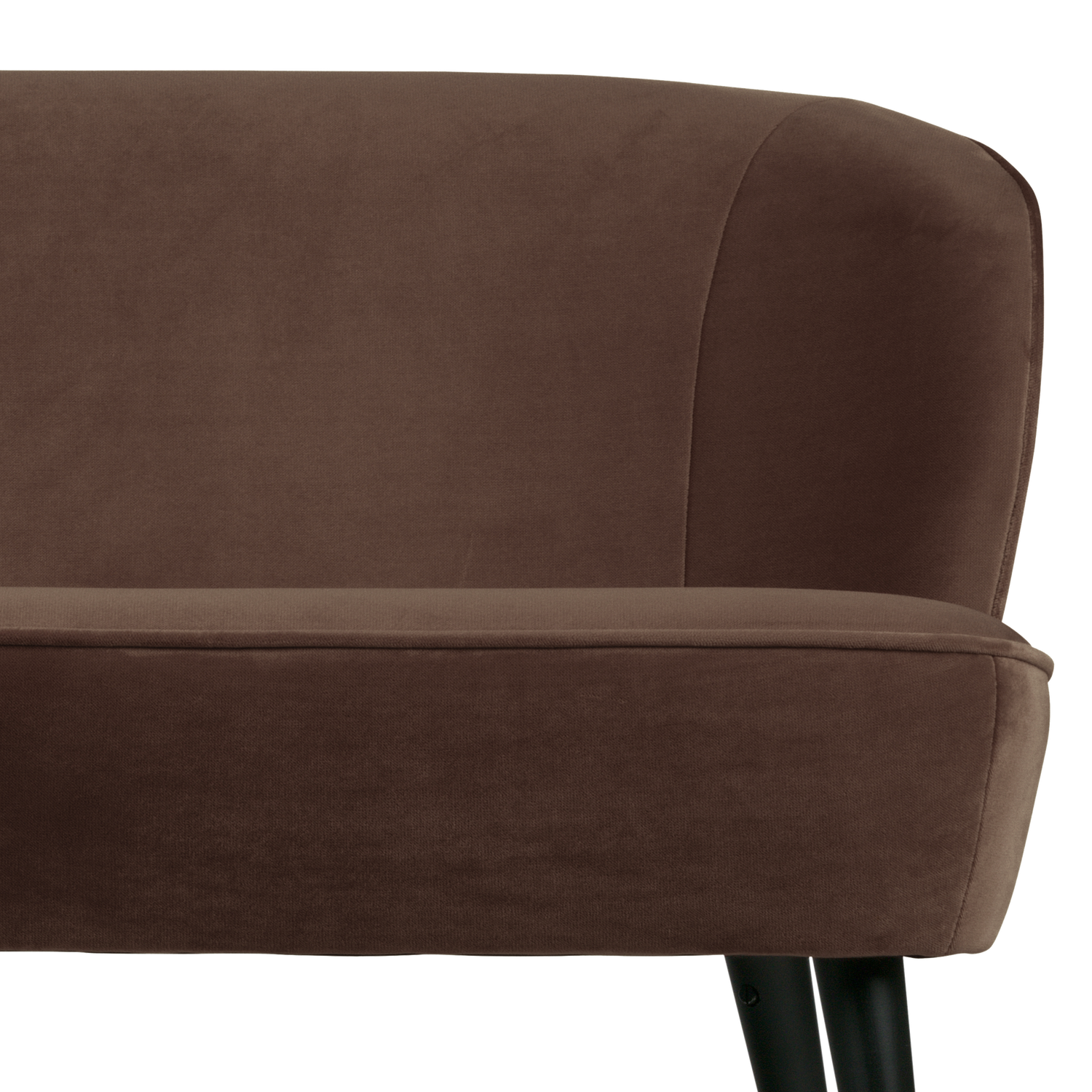 Sofa sametová SARA čokoládová
