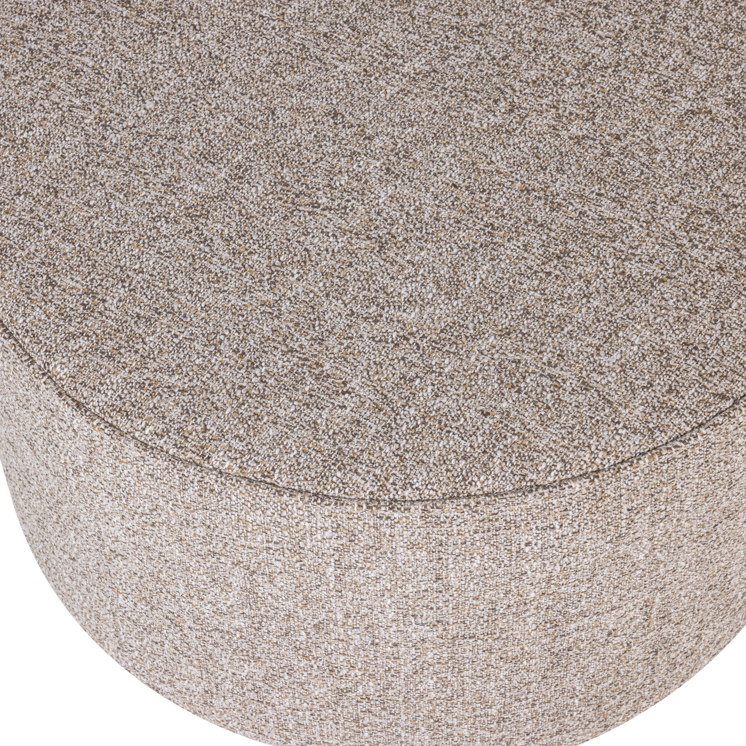 SARA Pouf in Gray-Beige Mélange