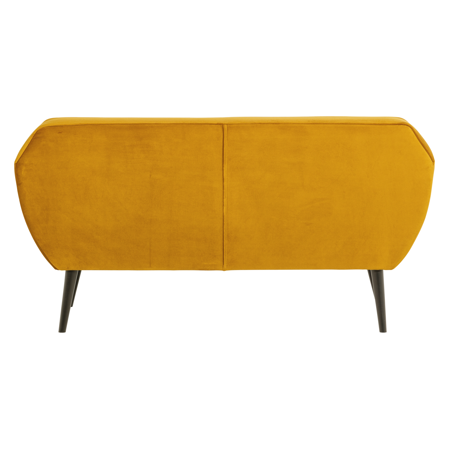 Sofa sametová 2-osobová ROCCO hořčicová