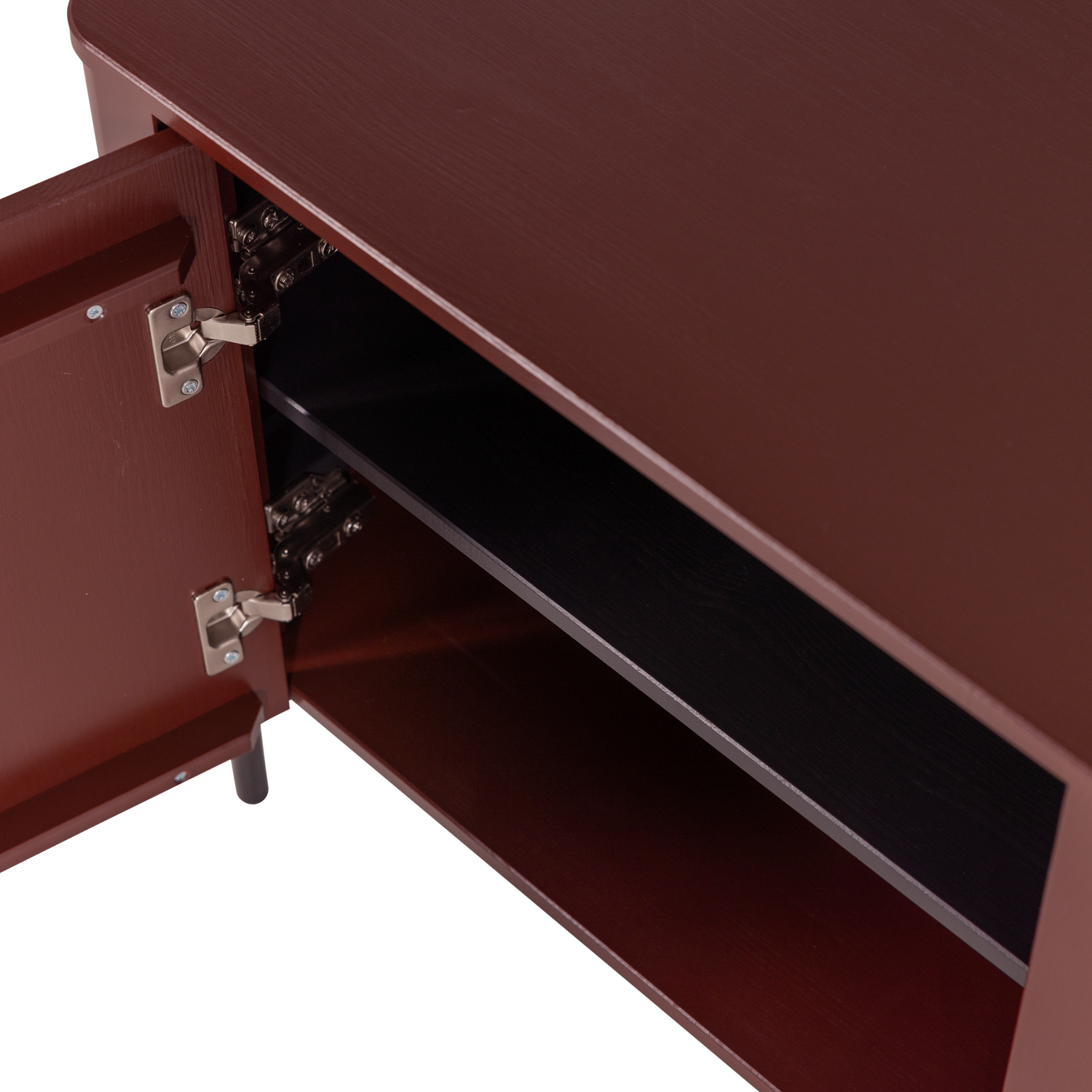 GUNNAR TV Cabinet in Burgundy