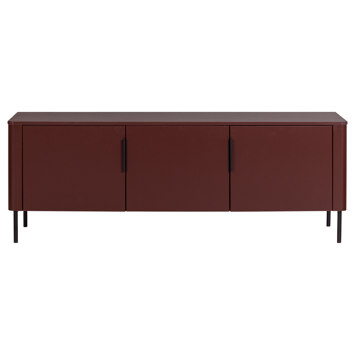 GUNNAR TV Cabinet in Burgundy