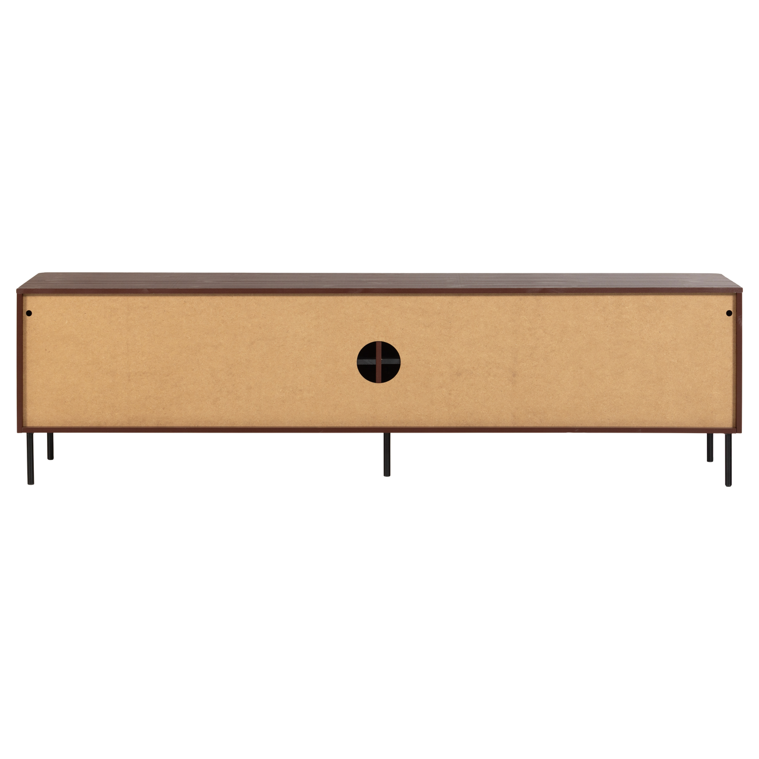 GUNNAR TV Cabinet in Burgundy