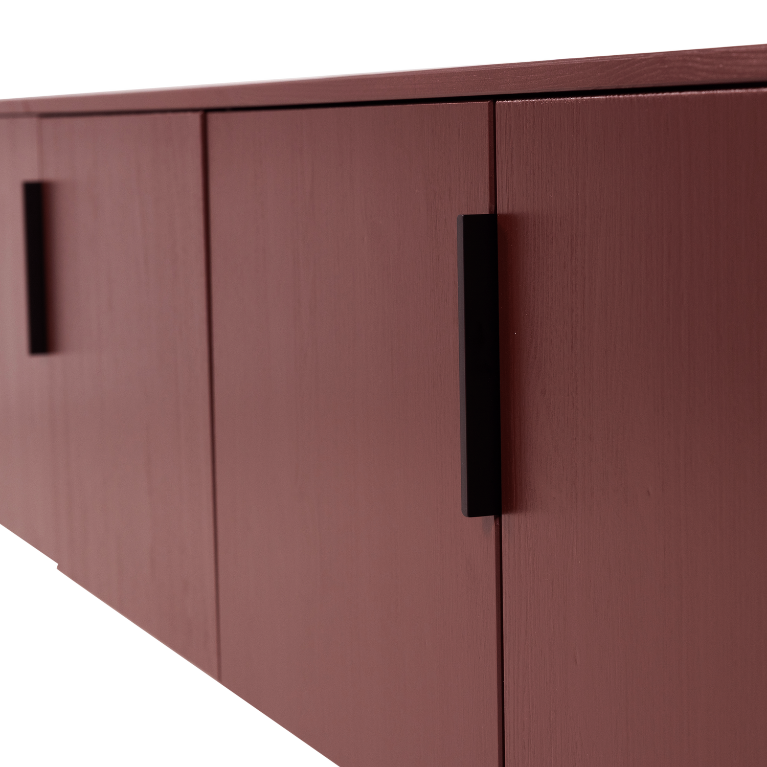 GUNNAR TV Cabinet in Burgundy