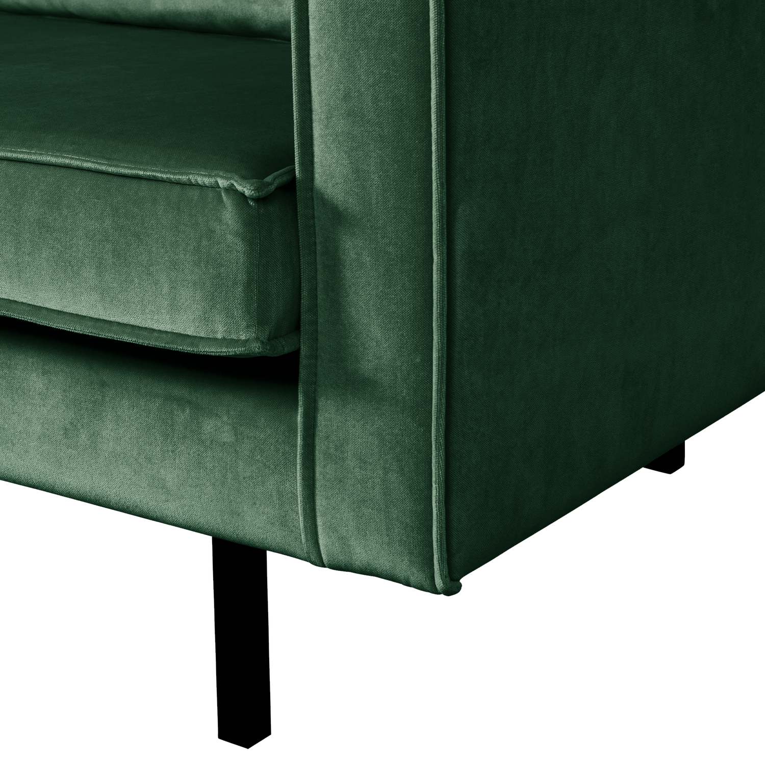 Velvet 2-Seater Sofa RODEO Green