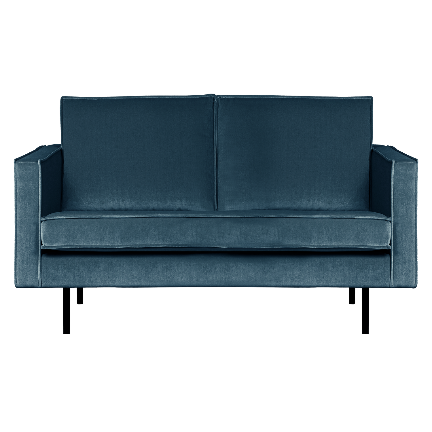 Sofa sametová 2-osobová RODEO modrá