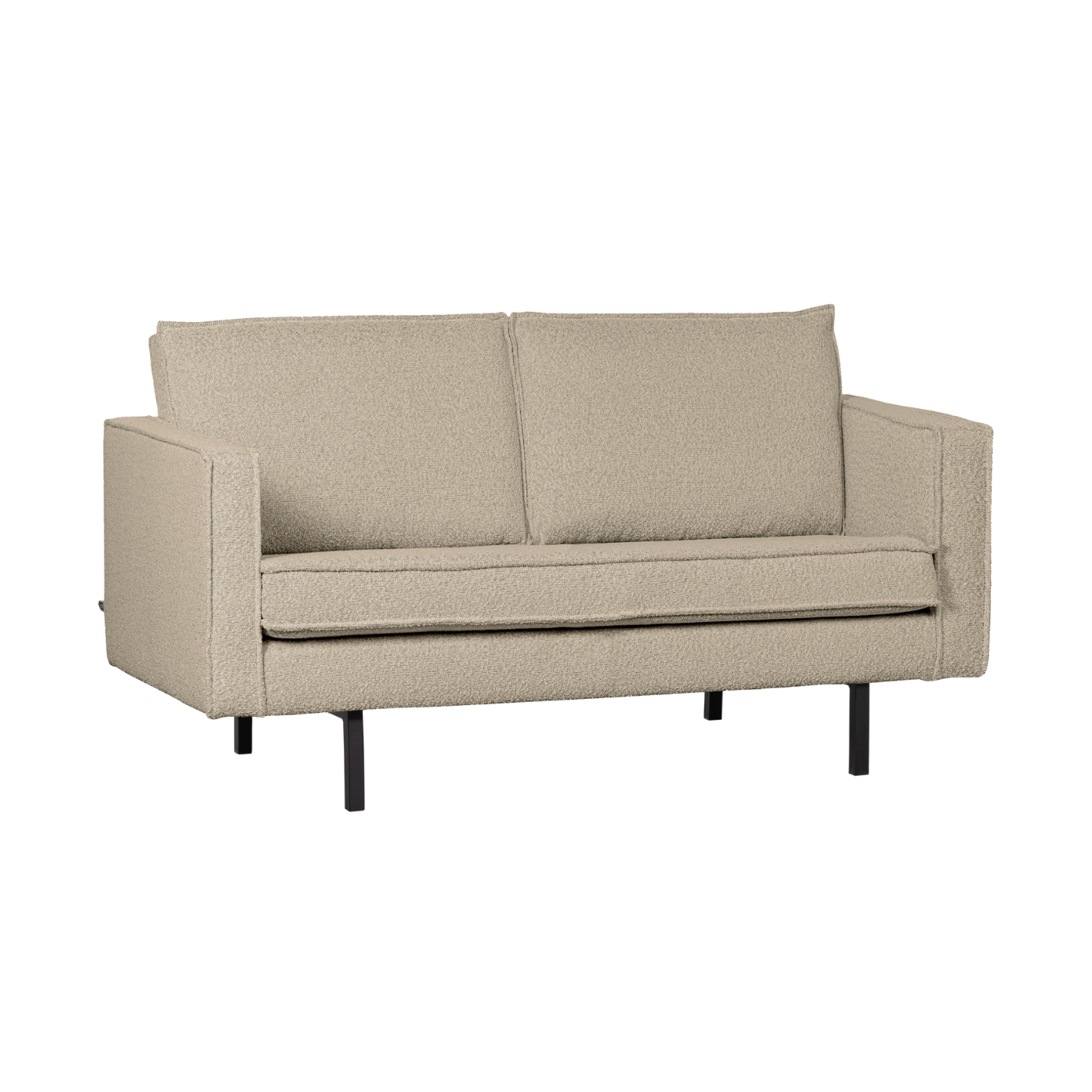 2-Seater Sofa RODEO Beige Bouclé