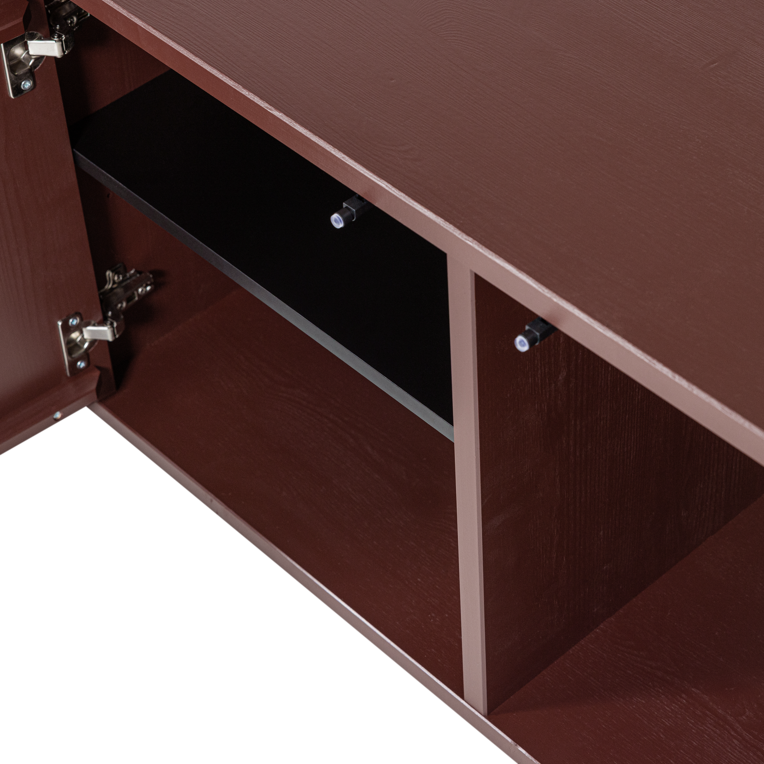 MEREL TV Cabinet Burgundy