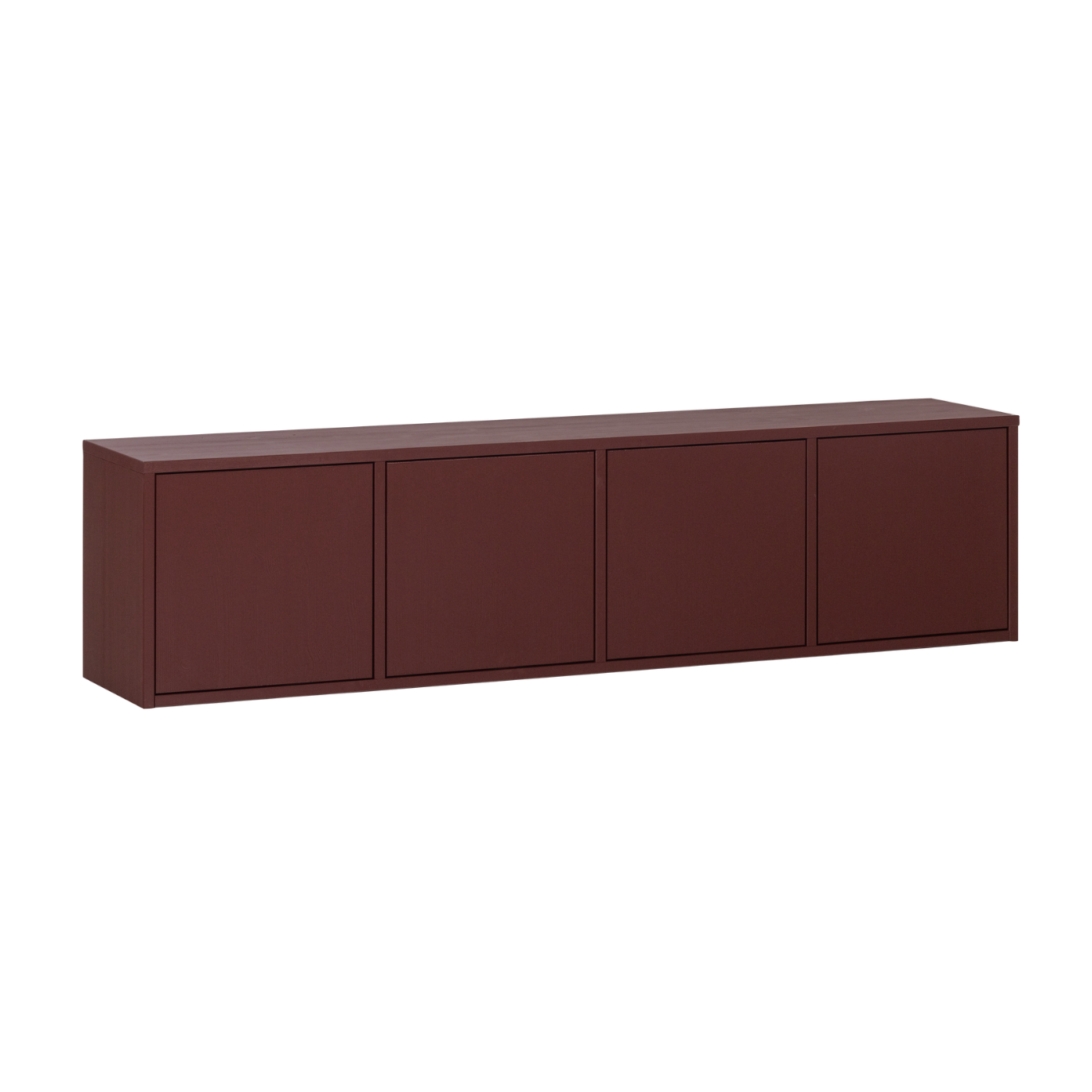 MEREL TV Cabinet Burgundy