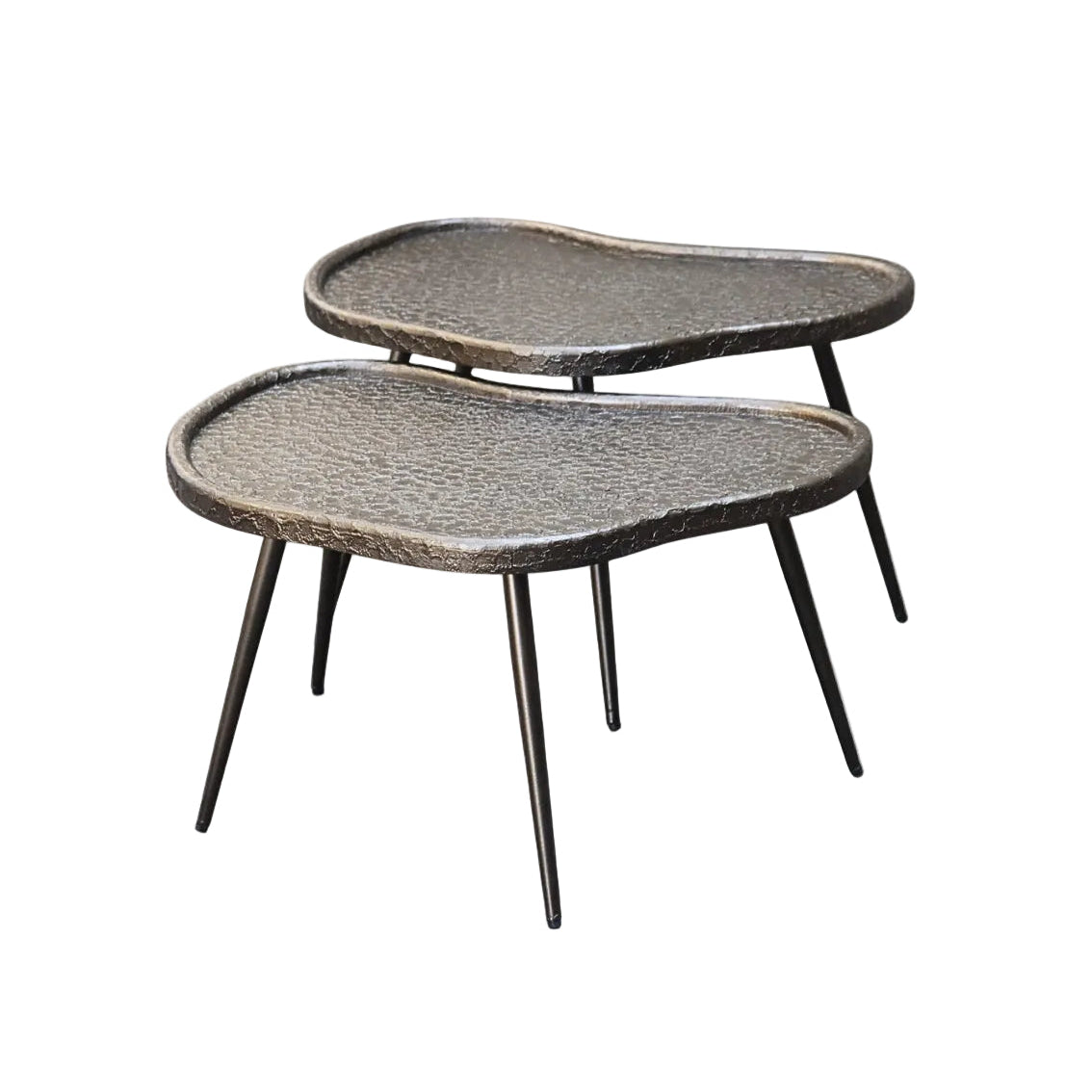 BEAN Coffee Table Set in Brown Gold