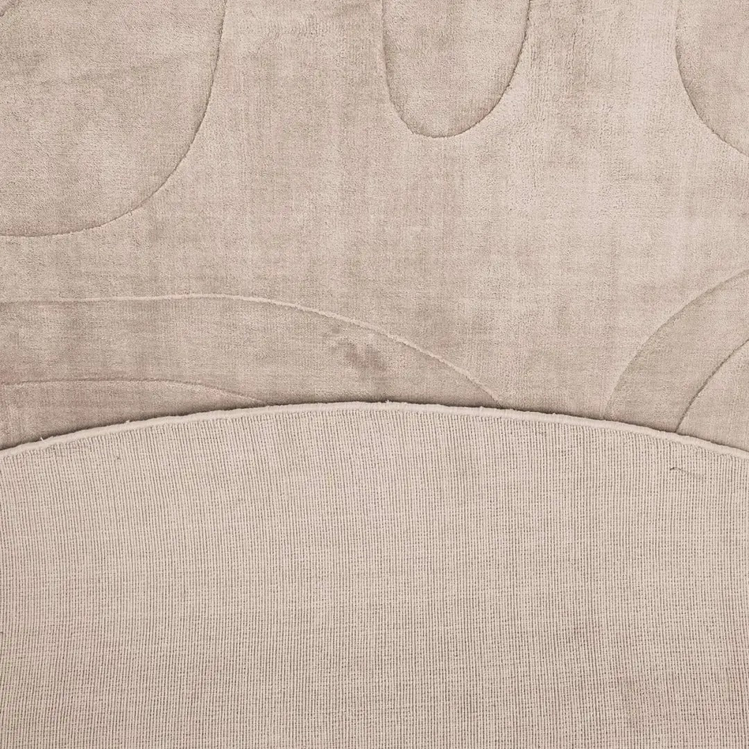 Kulatý koberec ADDISON béžový