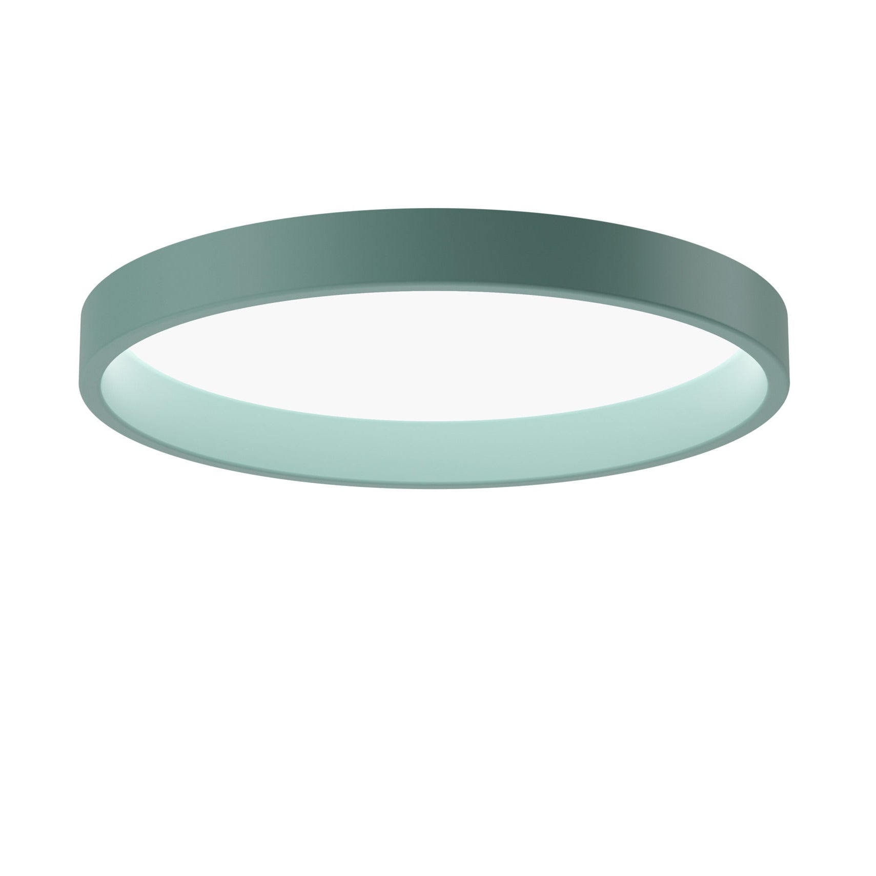 LP CIRCLE SEMI-RECESSED petrol ceiling light