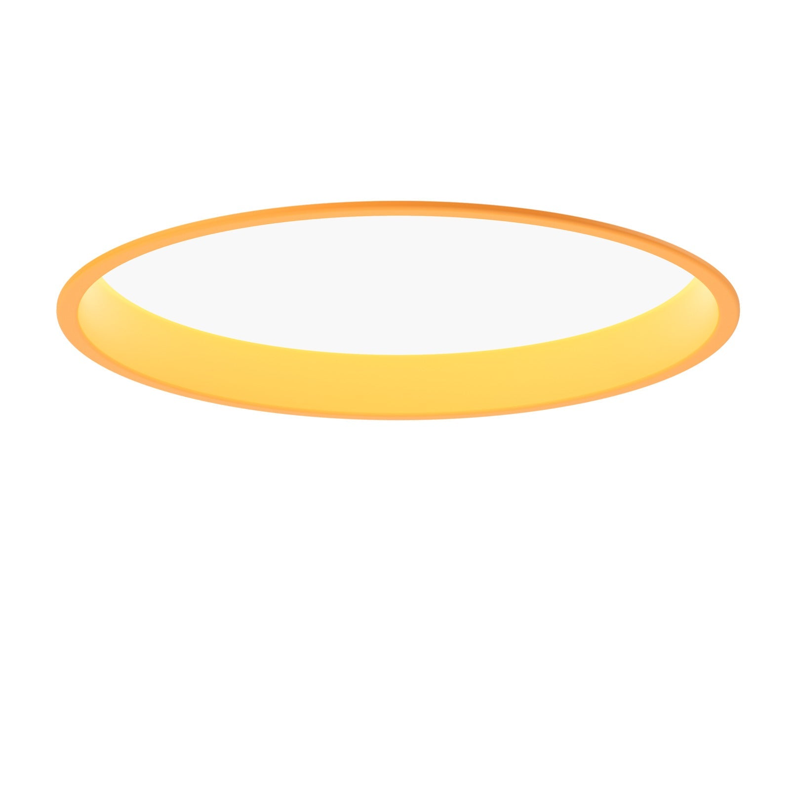 Zapuštěný stropní panel LP CIRCLE RECESSED žlutý