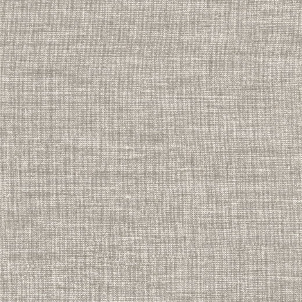 Tapeta strukturalna imitująca płótno LINUM - GRIS CLAIR ciepły szary – Casamance