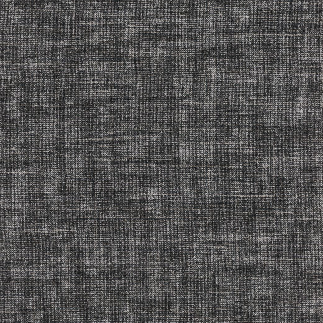 Tapeta se strukturou napodobující plátno LINUM - NOIR černá