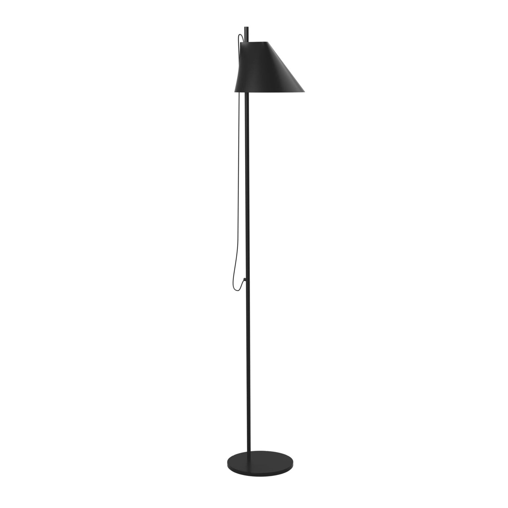 Stojací lampa YUH černá