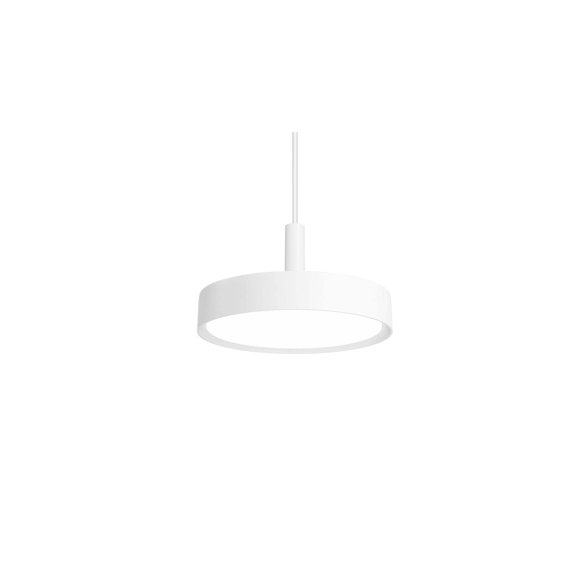 Závěsné svítidlo LP SLIM ROUND bílé