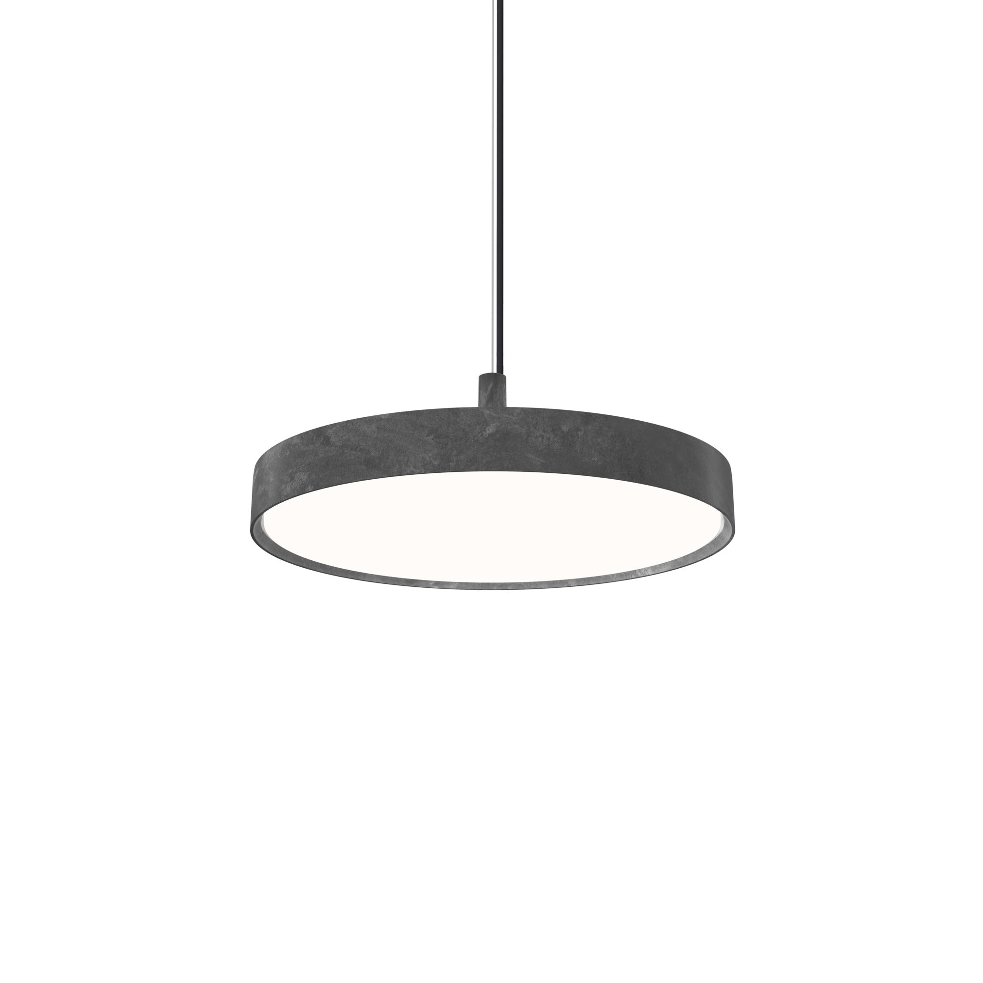 Závěsná lampa LP SLIM surové hliníkové