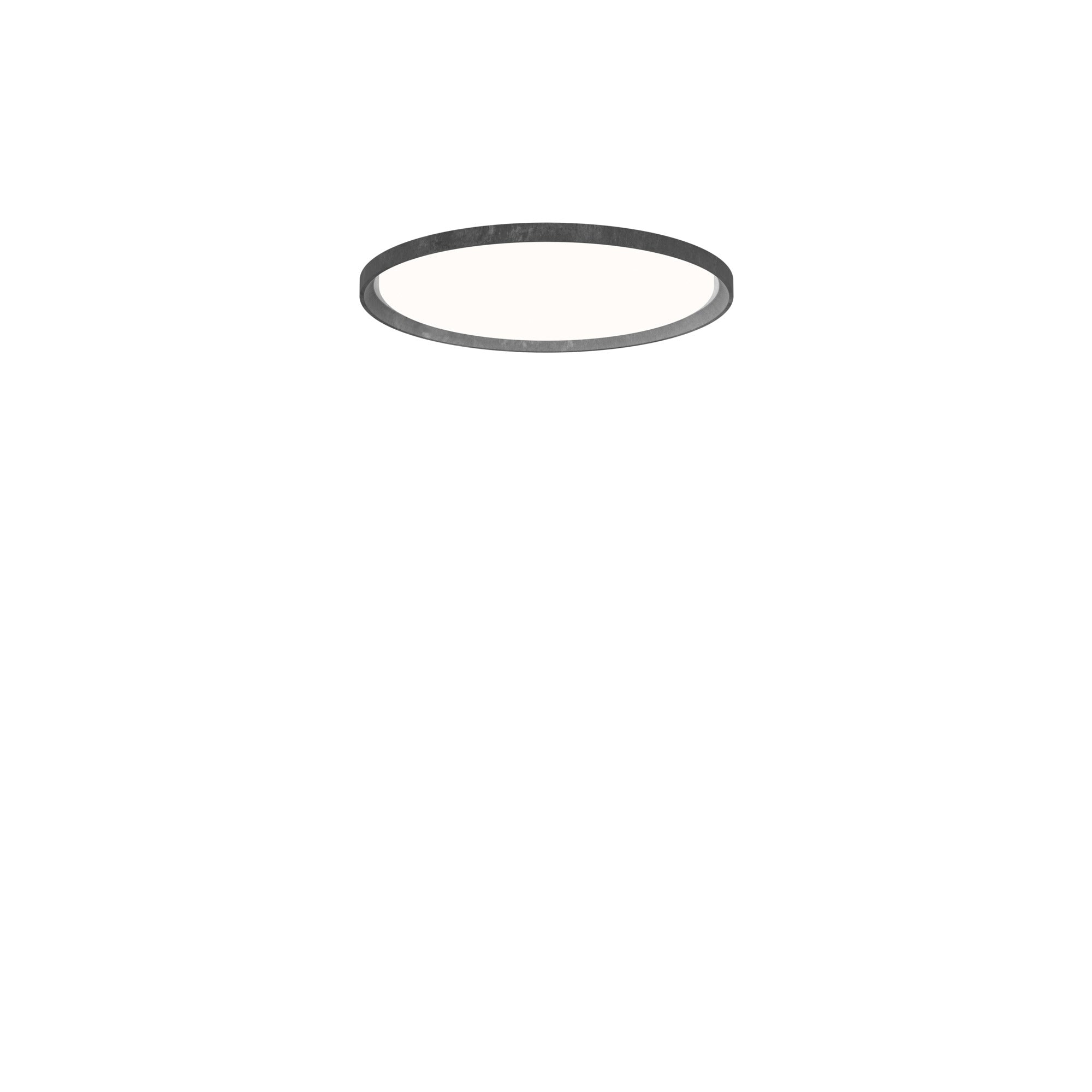 LP SLIM ROUND RECESSED Ceiling Light raw aluminum