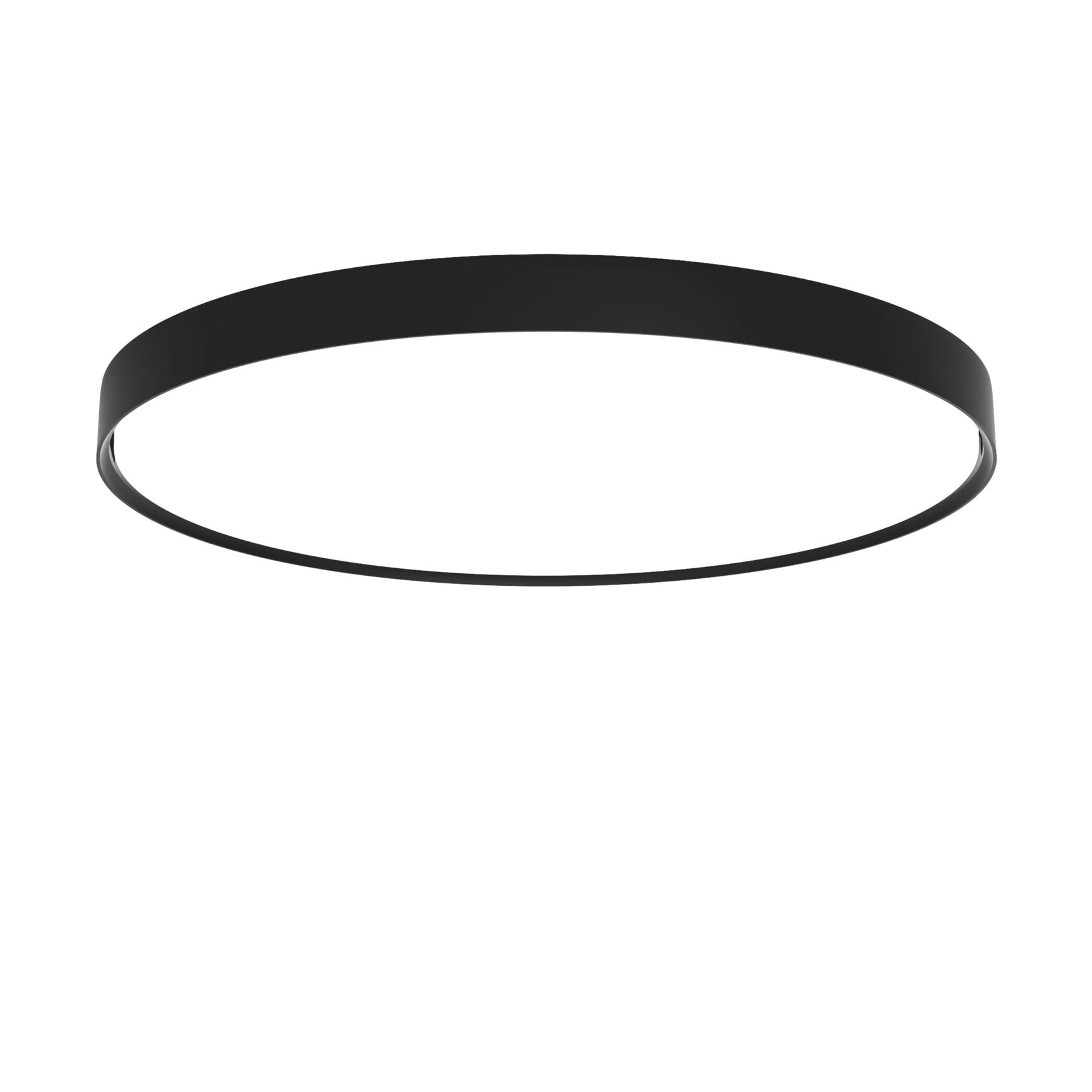 Stropní podhled LP SLIM ROUND POLO-ZAPUŠTĚNÝ černý