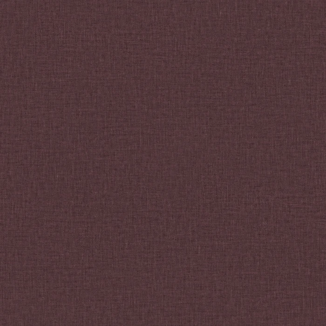 Structural wallpaper imitating linen canvas LINA - PRUNE plum