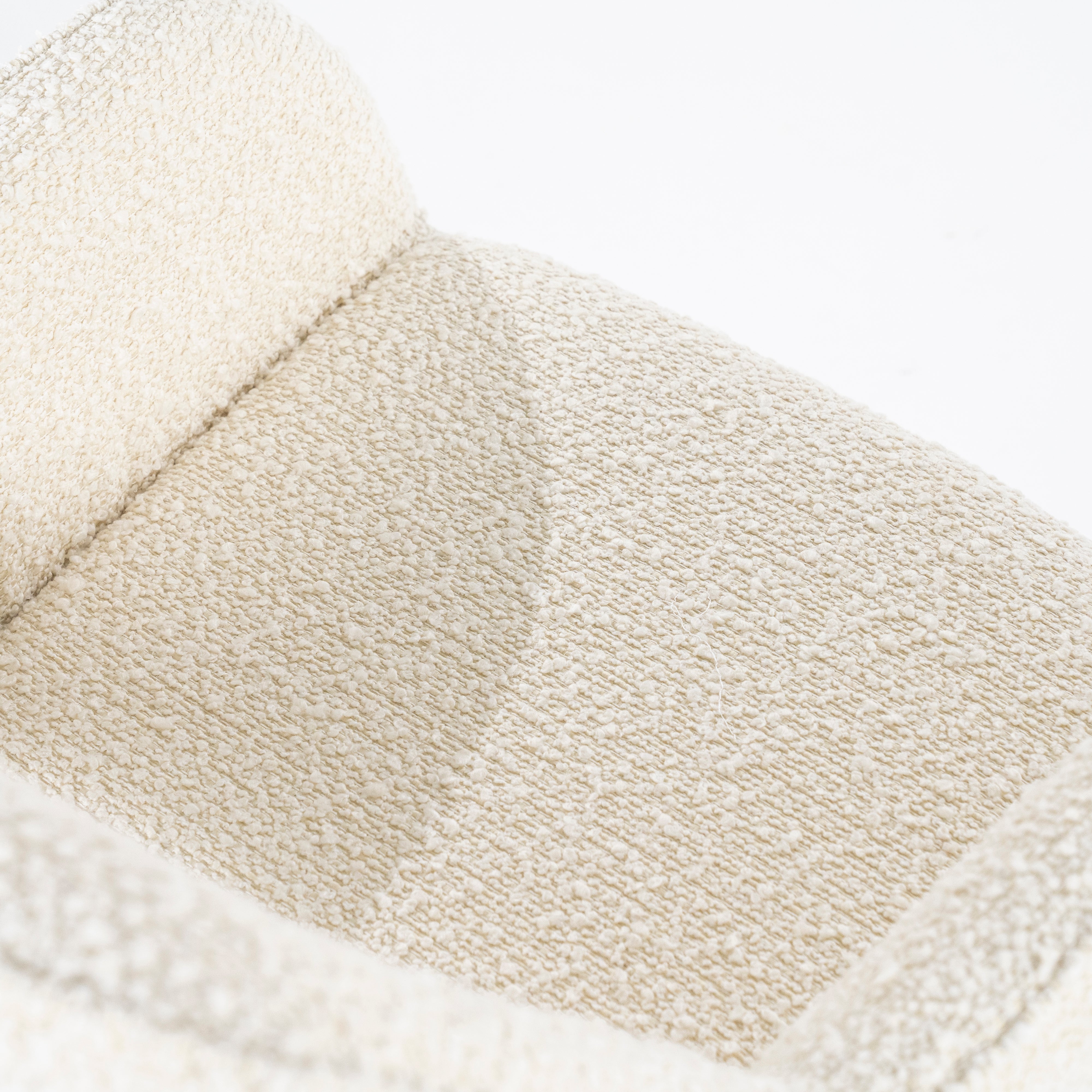 FABIO Chair Beige with Black Base