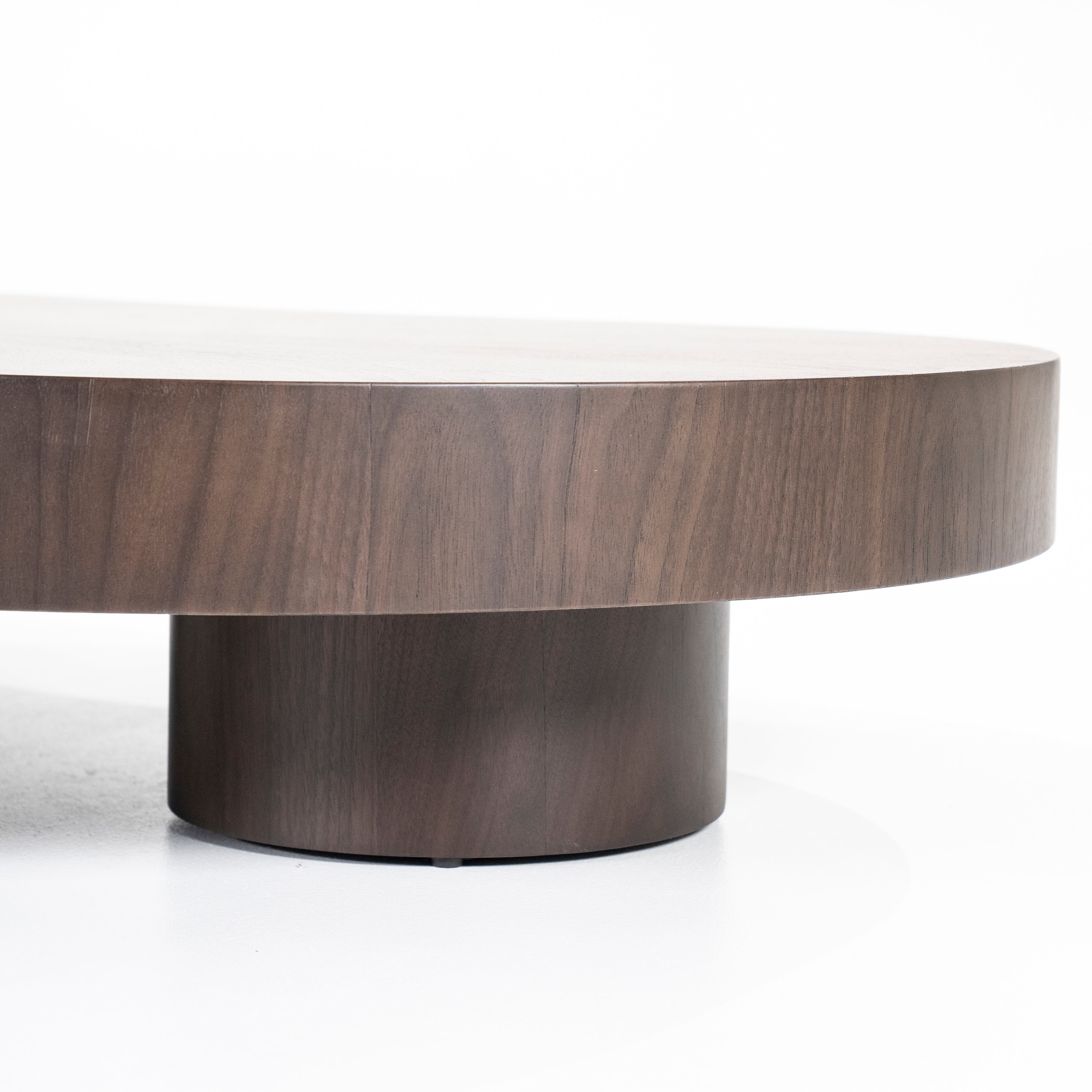 BOBBIE Dark Walnut Veneer Coffee Table