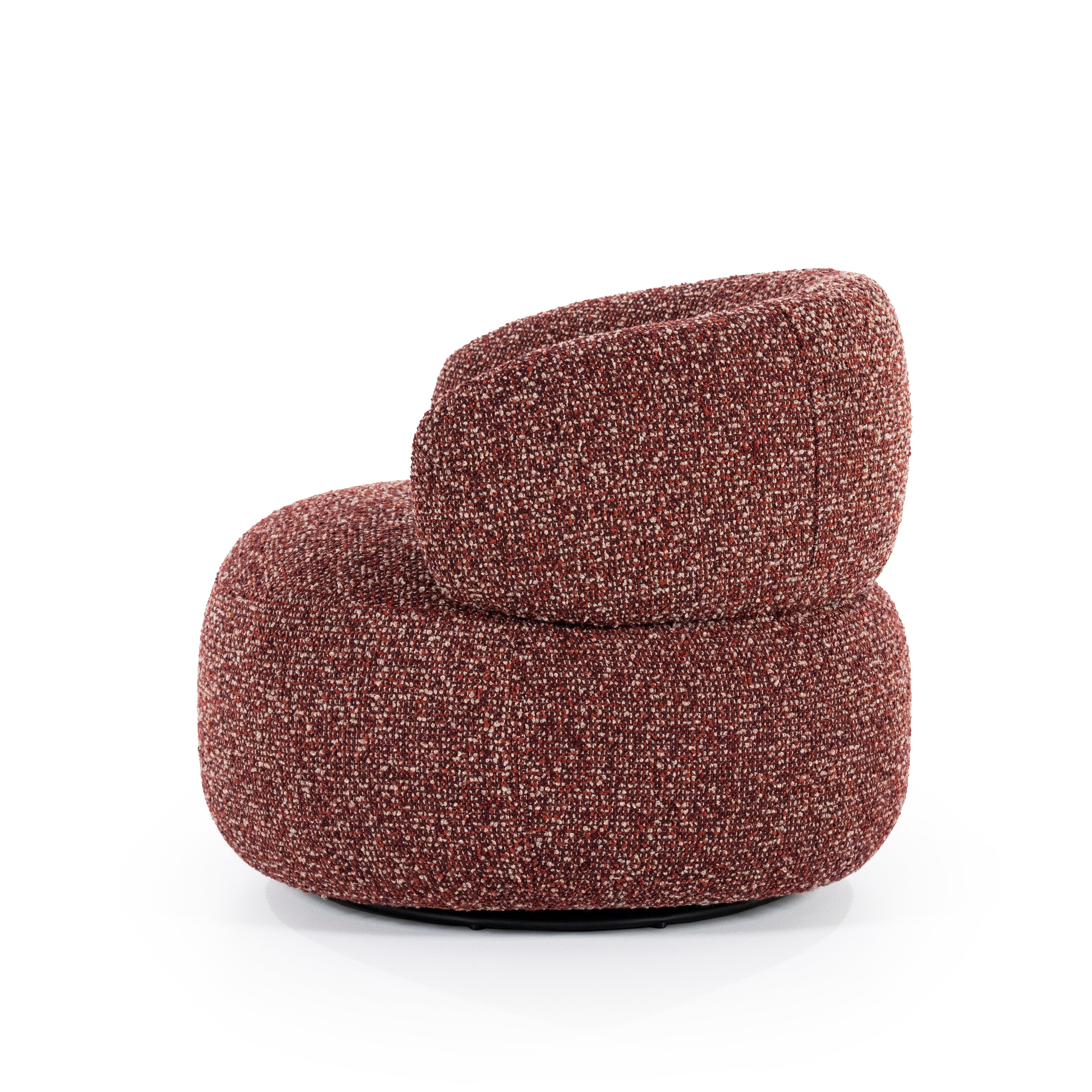 MAEVE Armchair in Rust Brown Melange