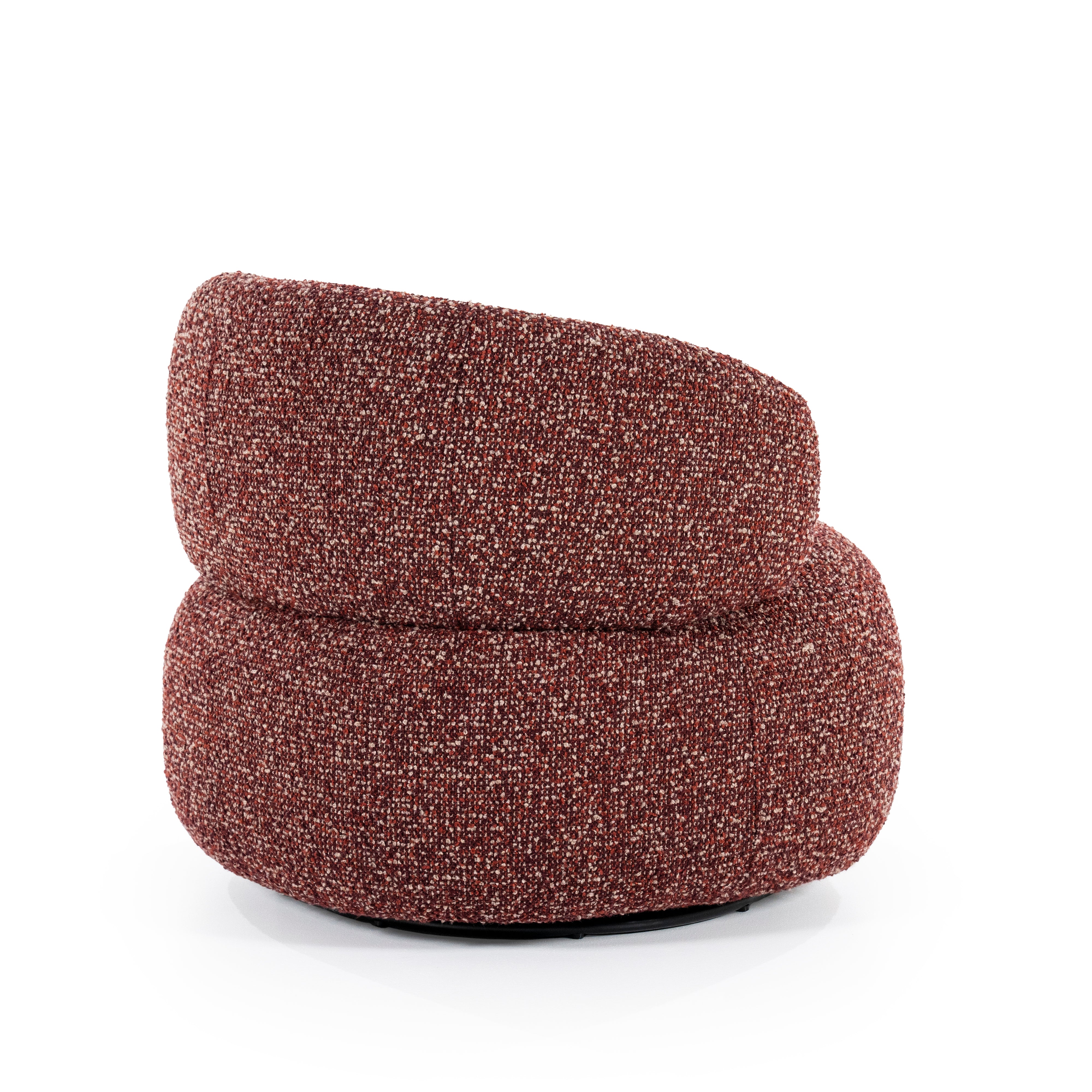 MAEVE Armchair in Rust Brown Melange