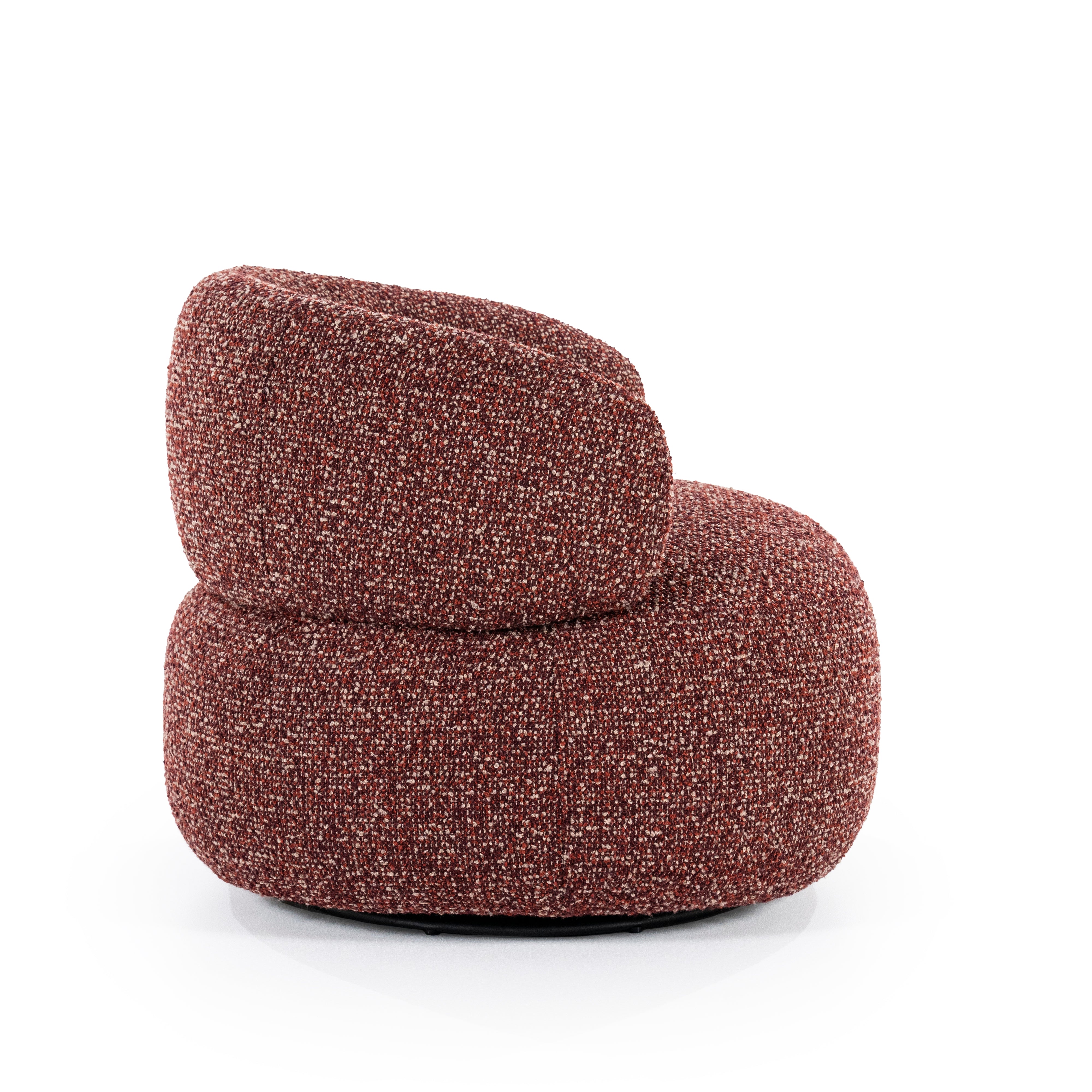 MAEVE Armchair in Rust Brown Melange