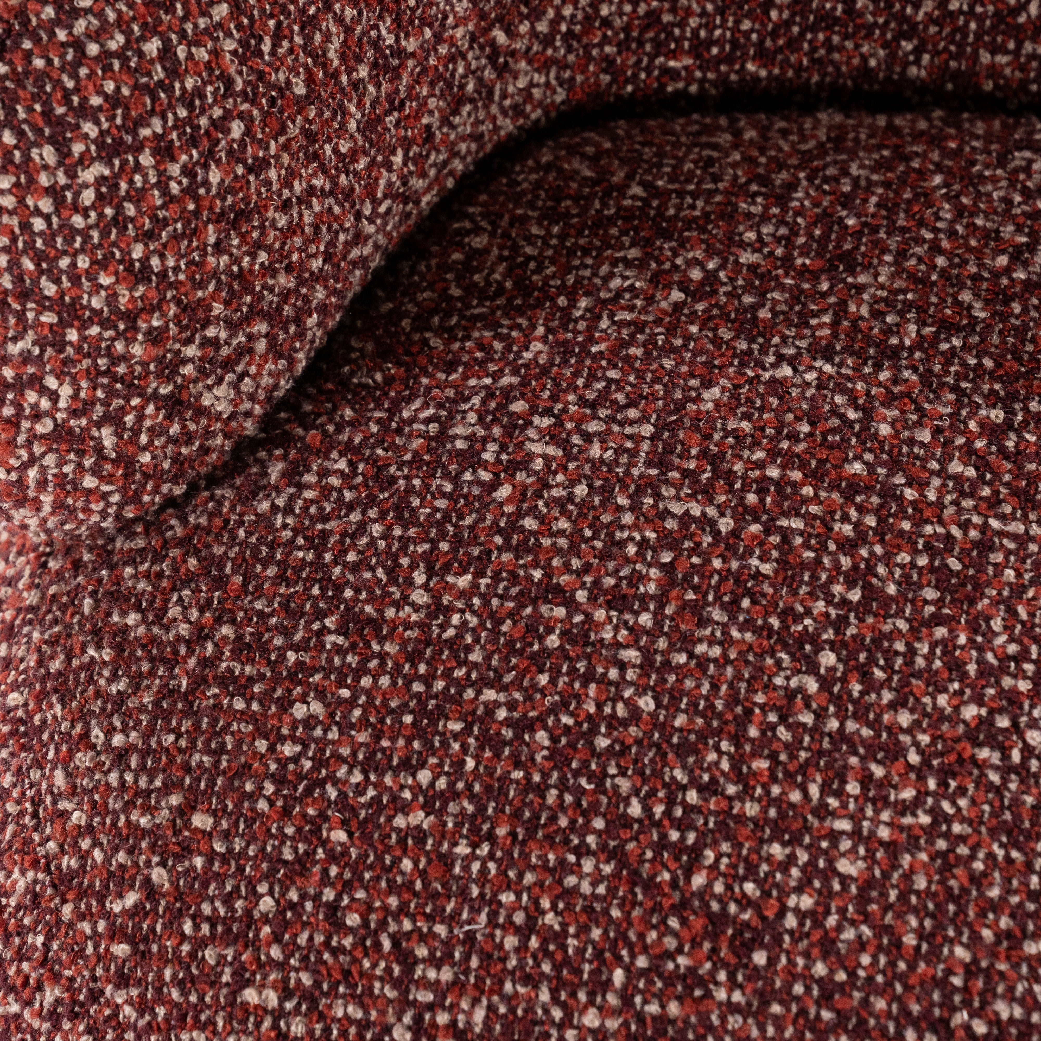 MAEVE Armchair in Rust Brown Melange