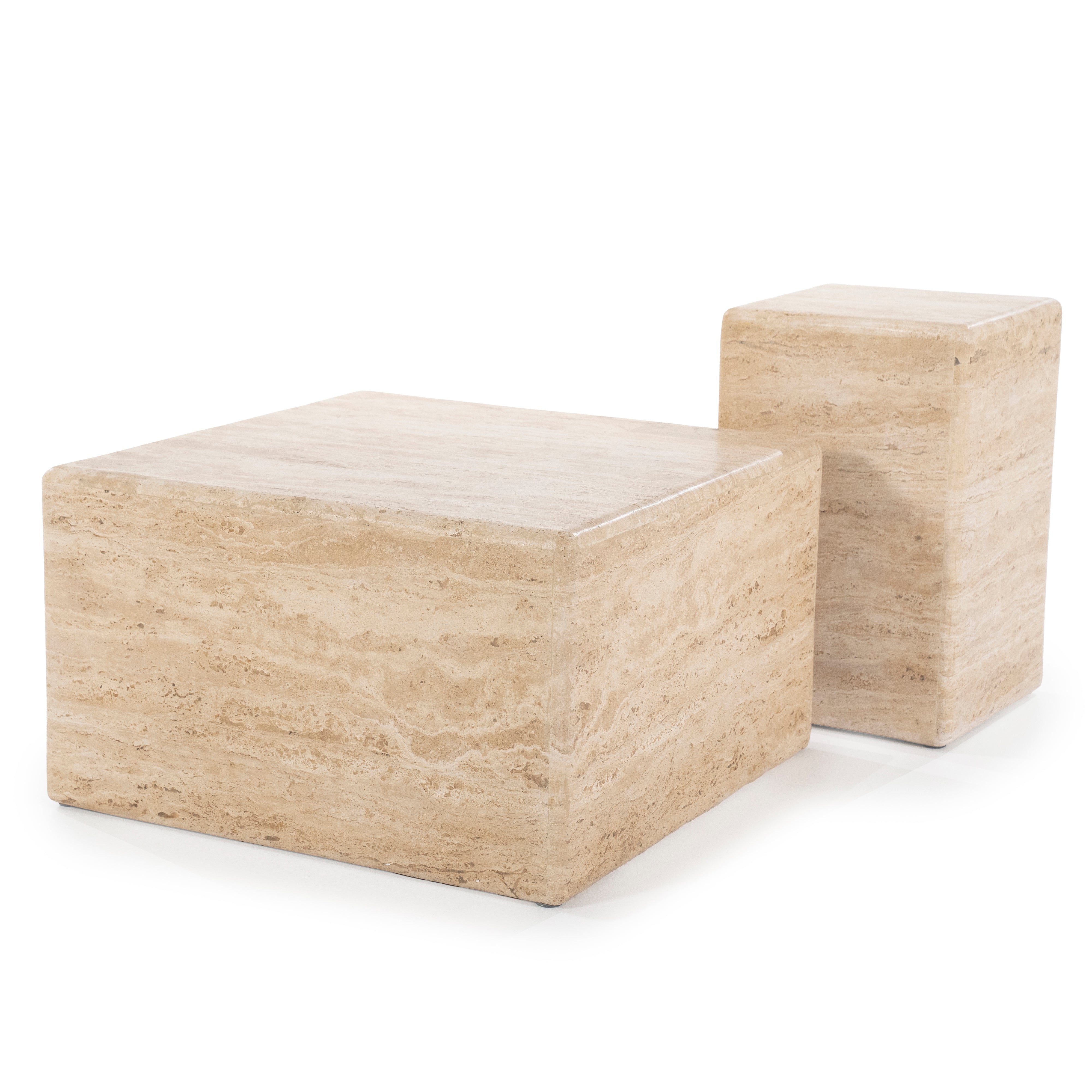 DONTA side table travertine