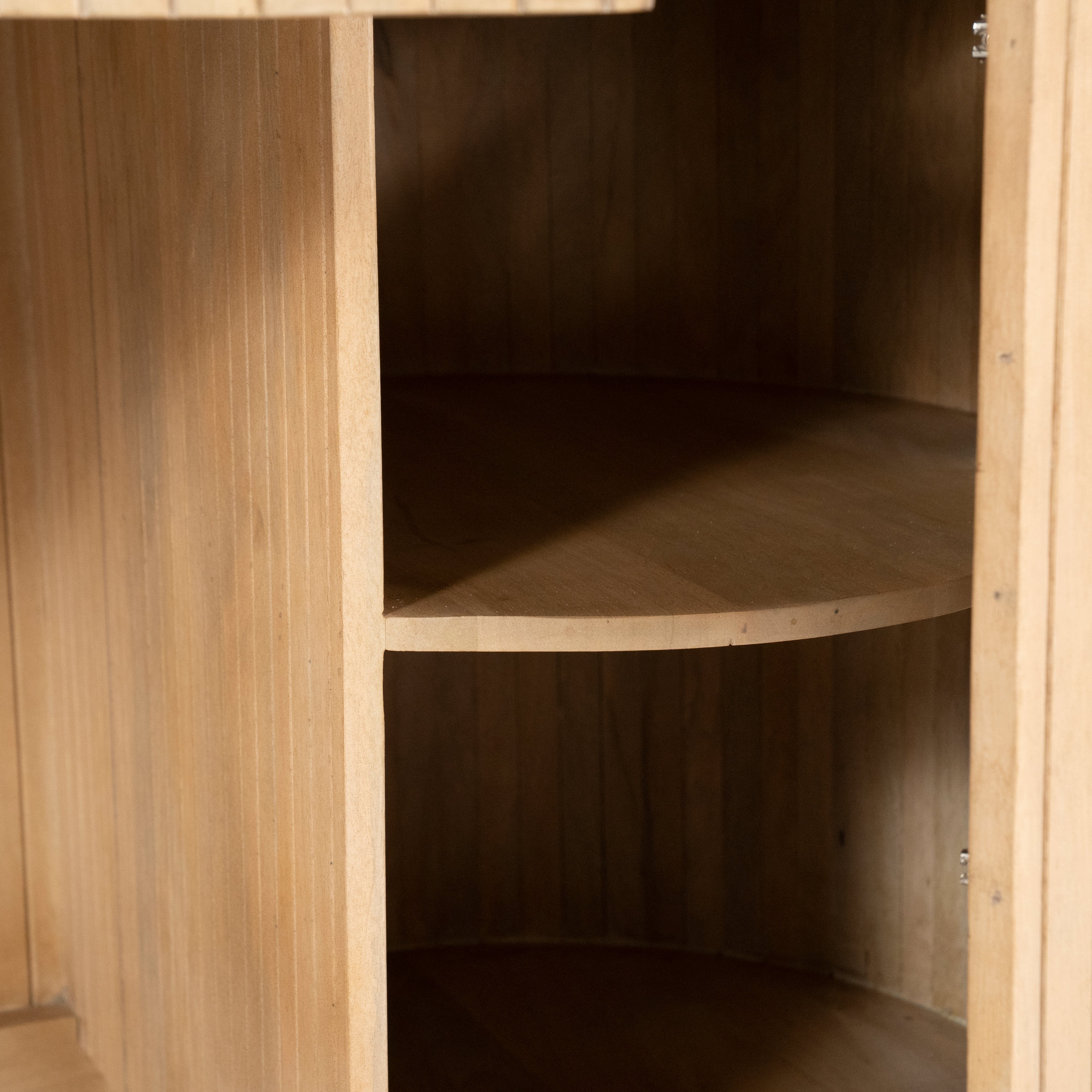 KIRA Desk made of mango wood with a marble top