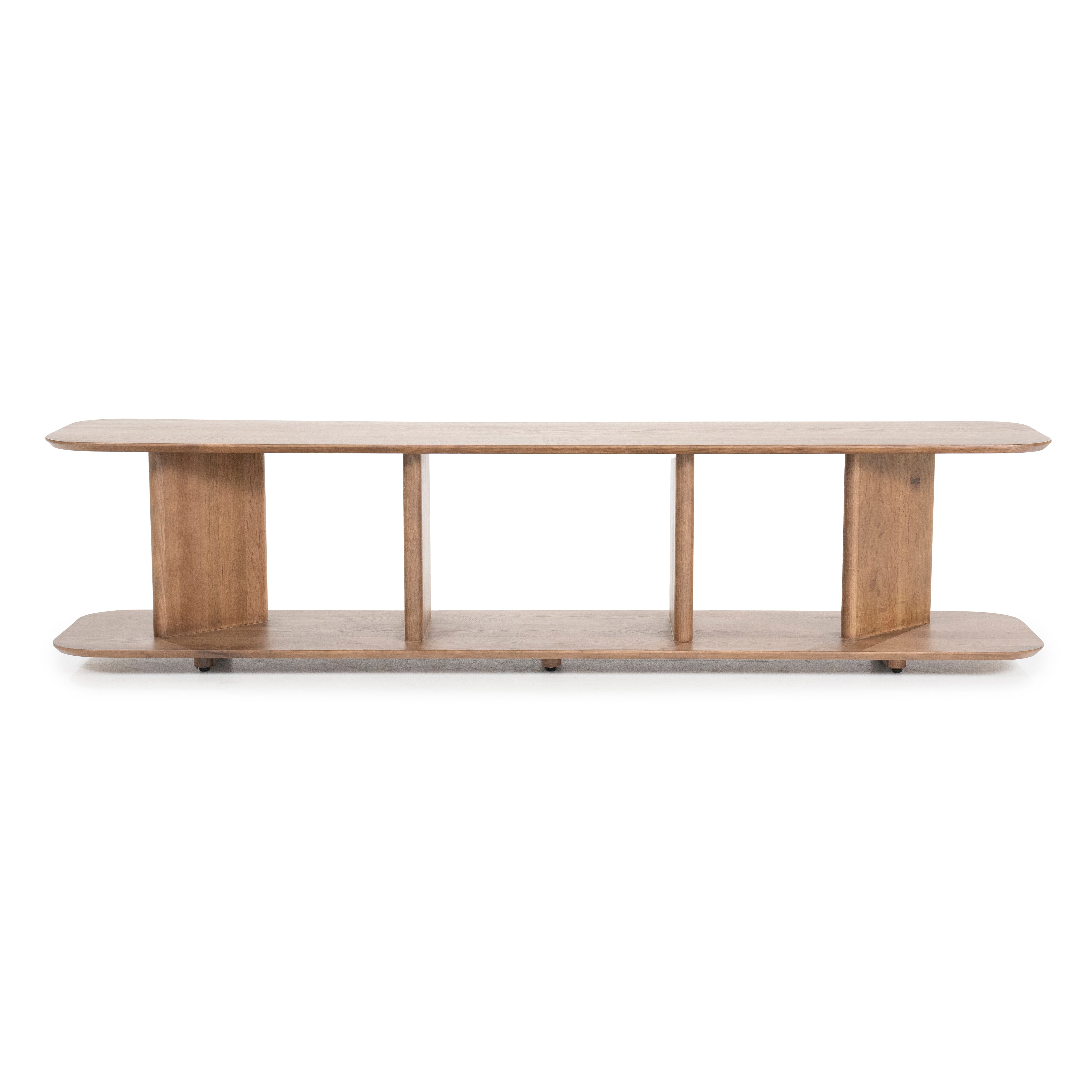 TV cabinet TY dark oak wood