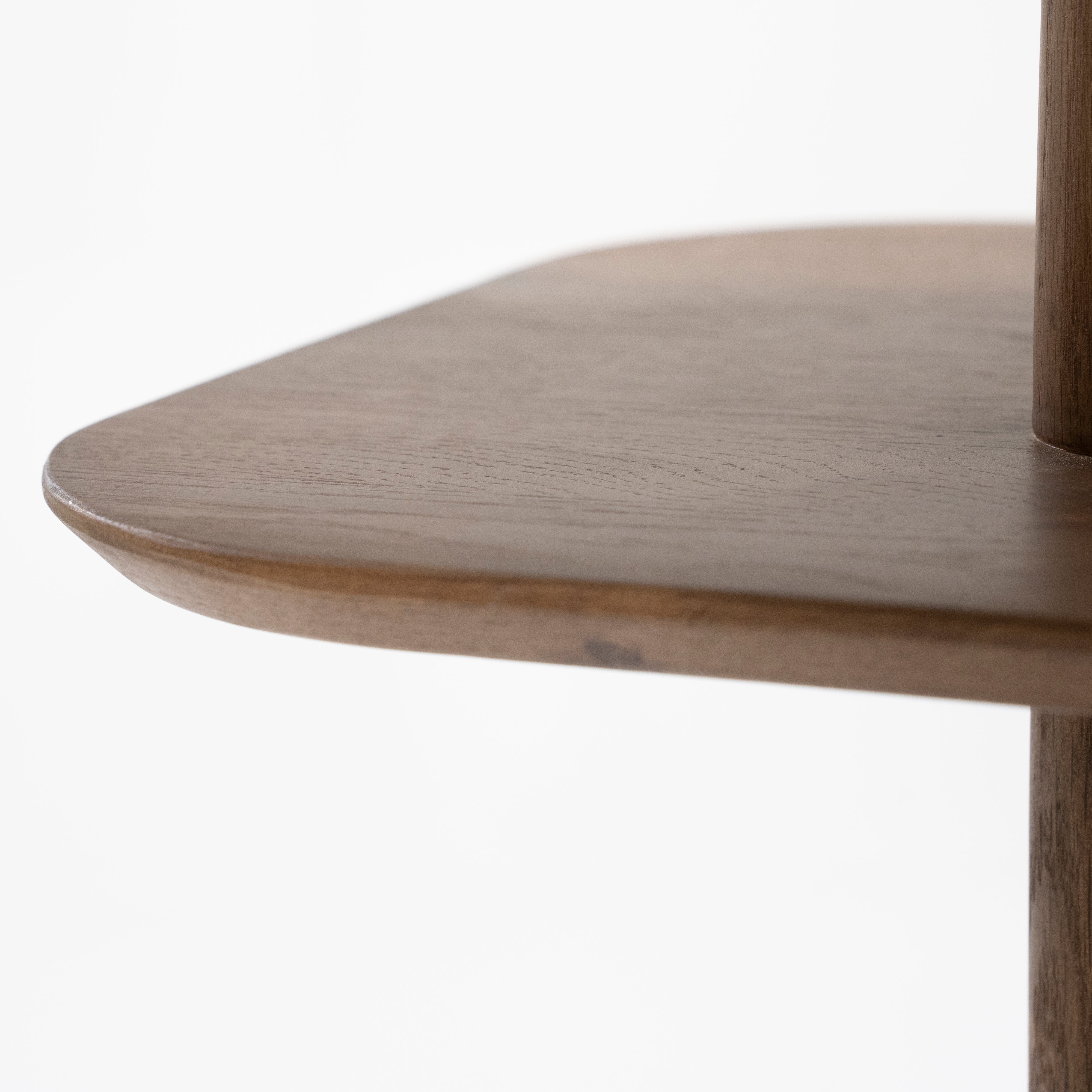 Regál TY tmavé dubové dřevo